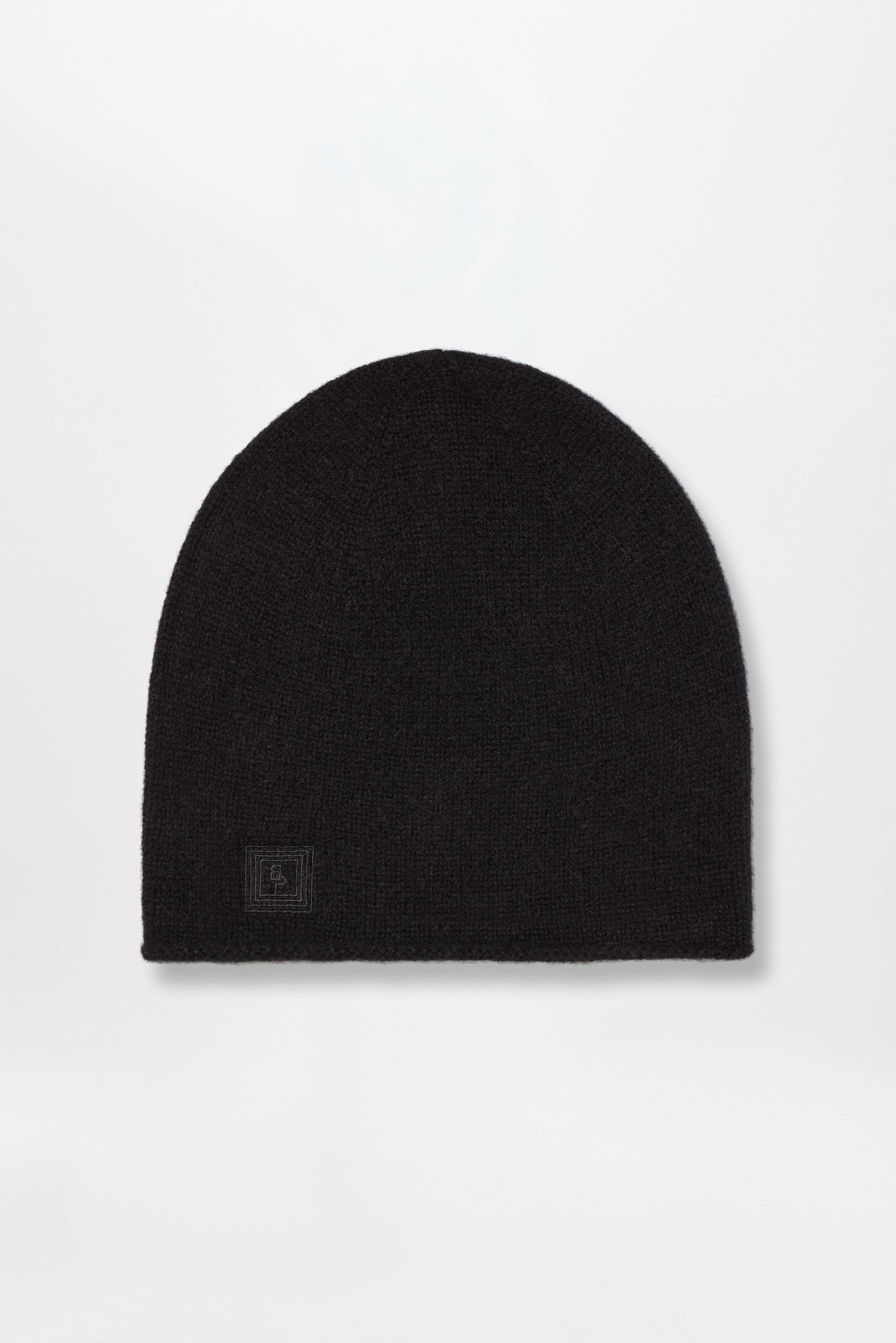 Cashmere Fine Beanie Black