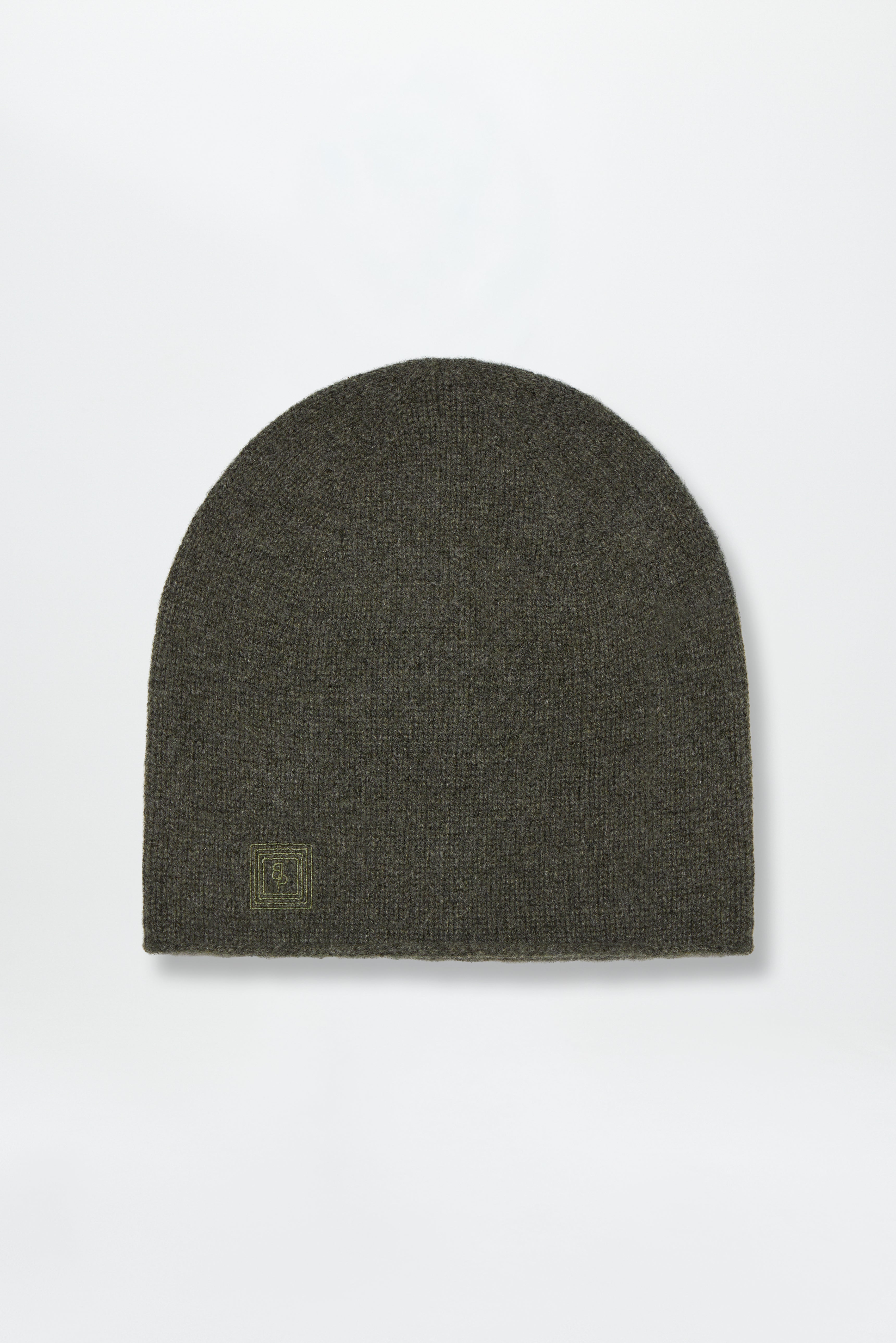 Cashmere Fine Beanie Forest
