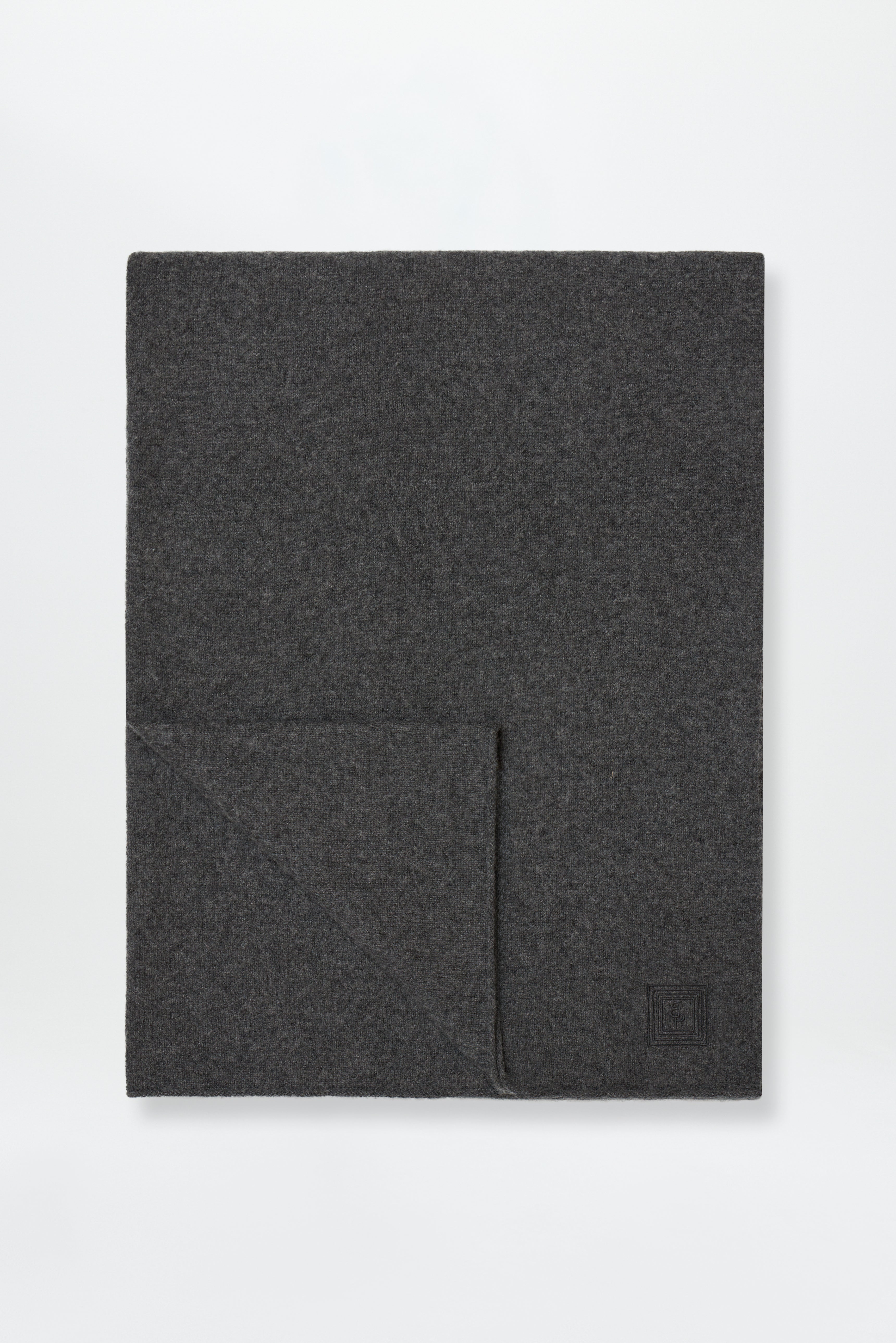 Cashmere Fine Scarf Graphit