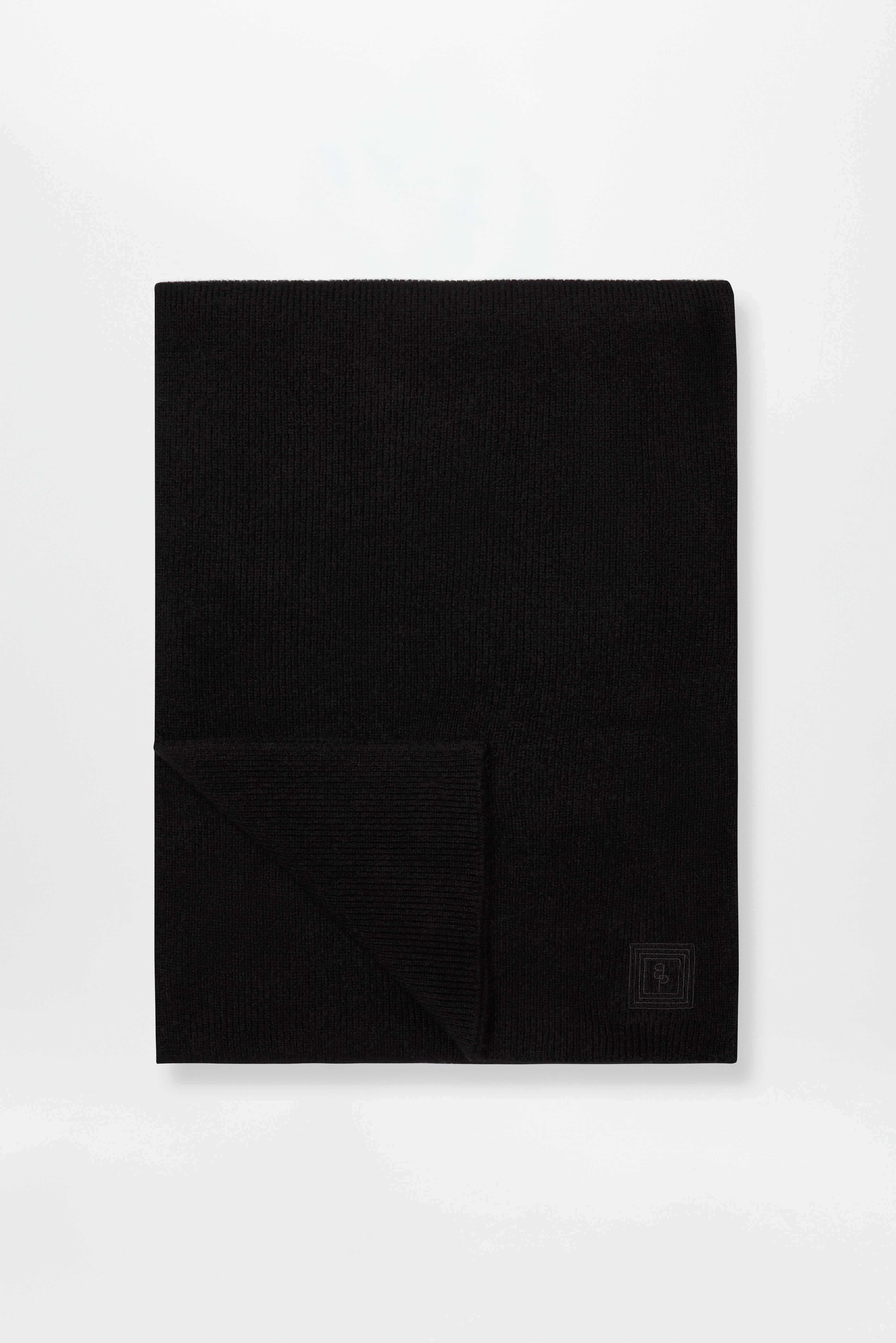 Cashmere Classic Scarf Black