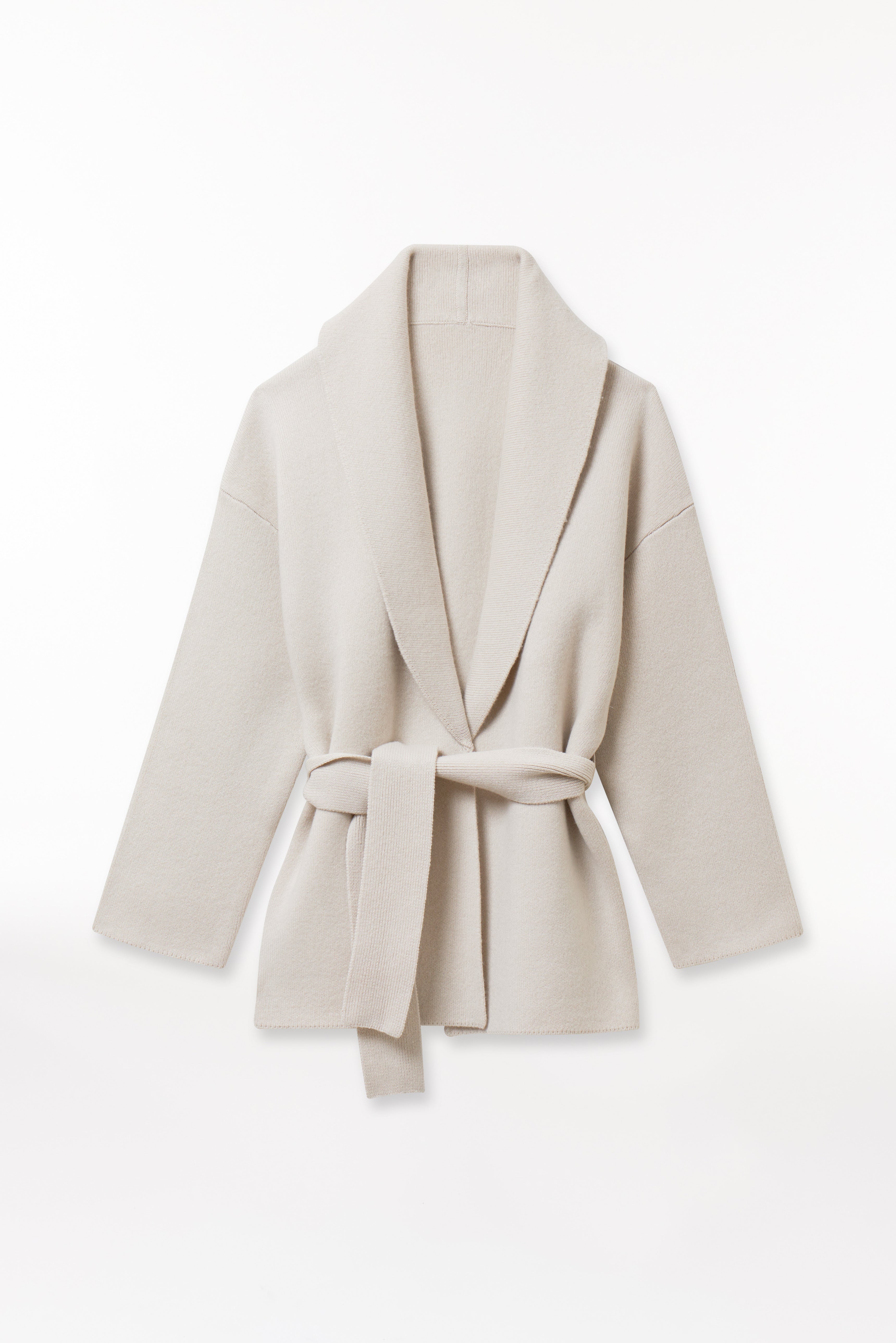 Chunky Belt Cardigan Vanilla