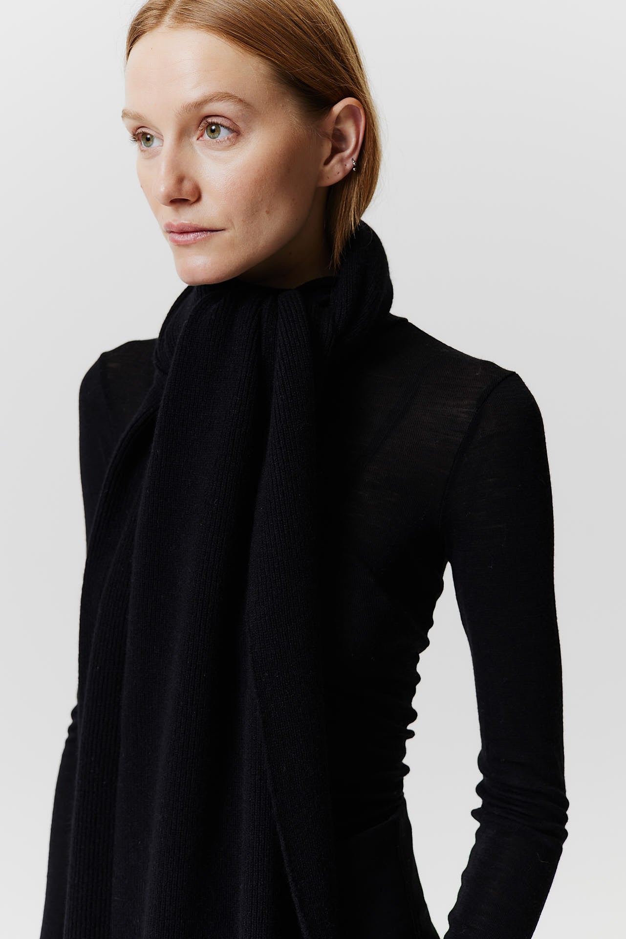 Cashmere Classic Scarf Black