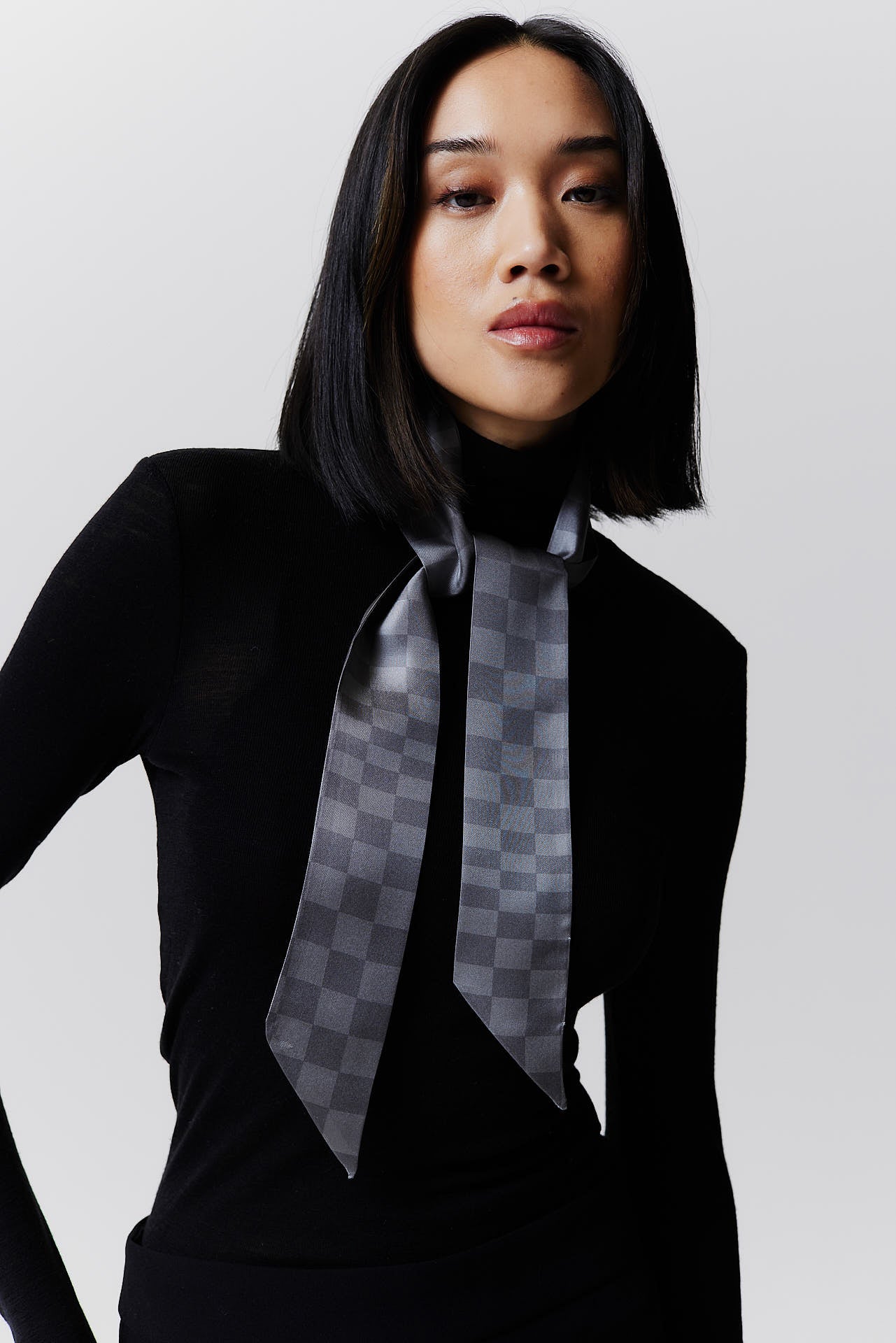 Silk Twilly Illusion Grey