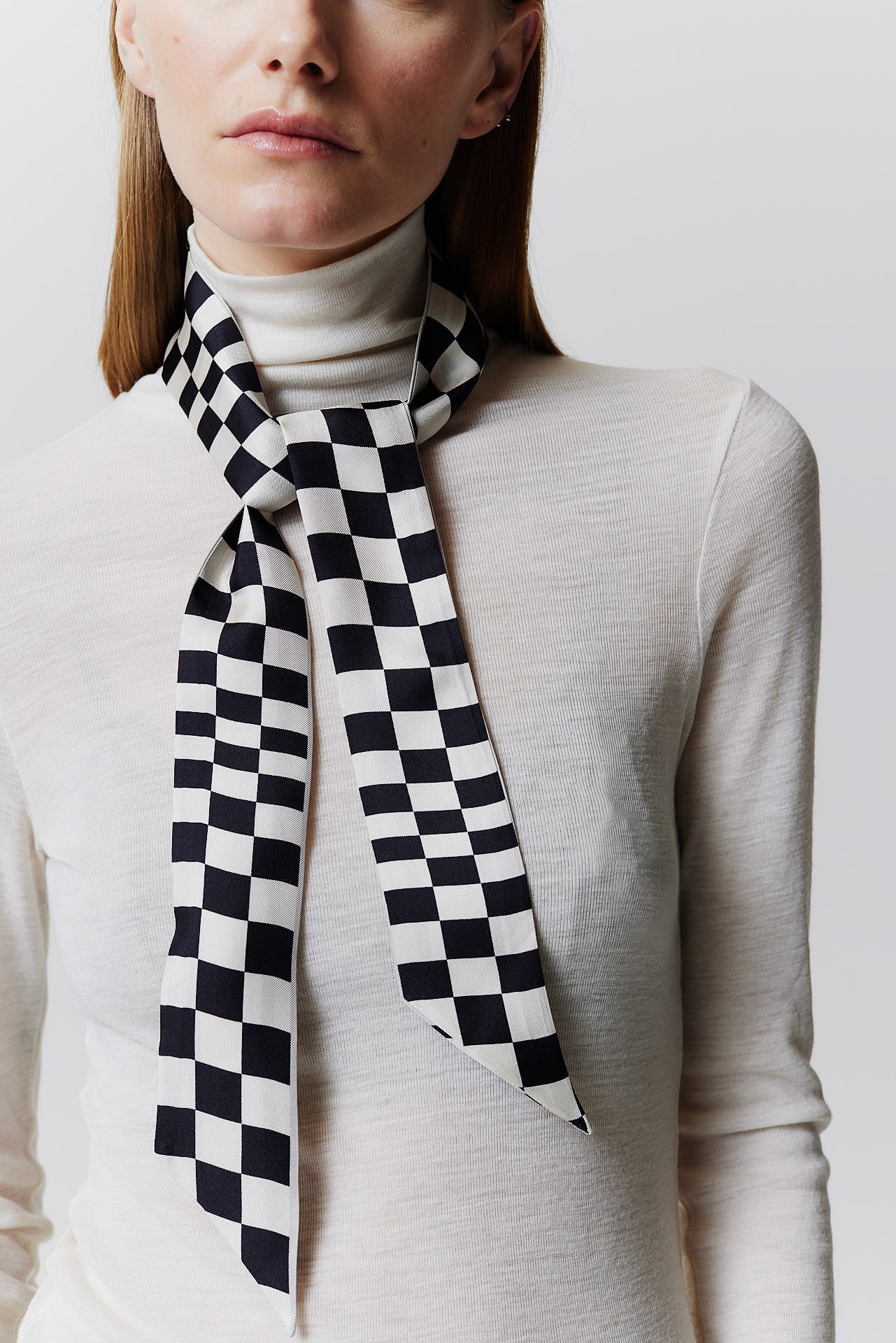 Silk Twilly Illusion Black