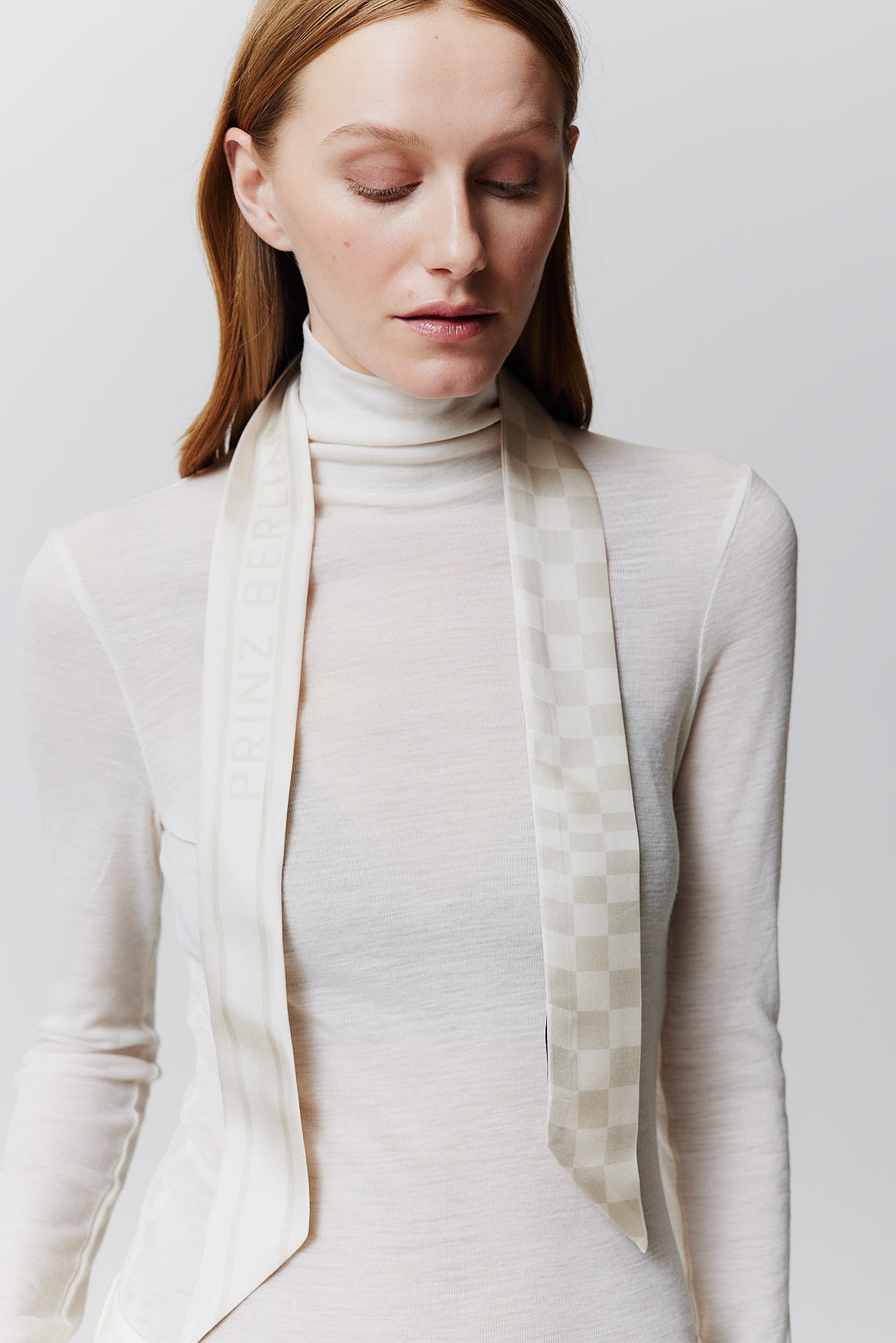 Silk Twilly Illusion Off-White