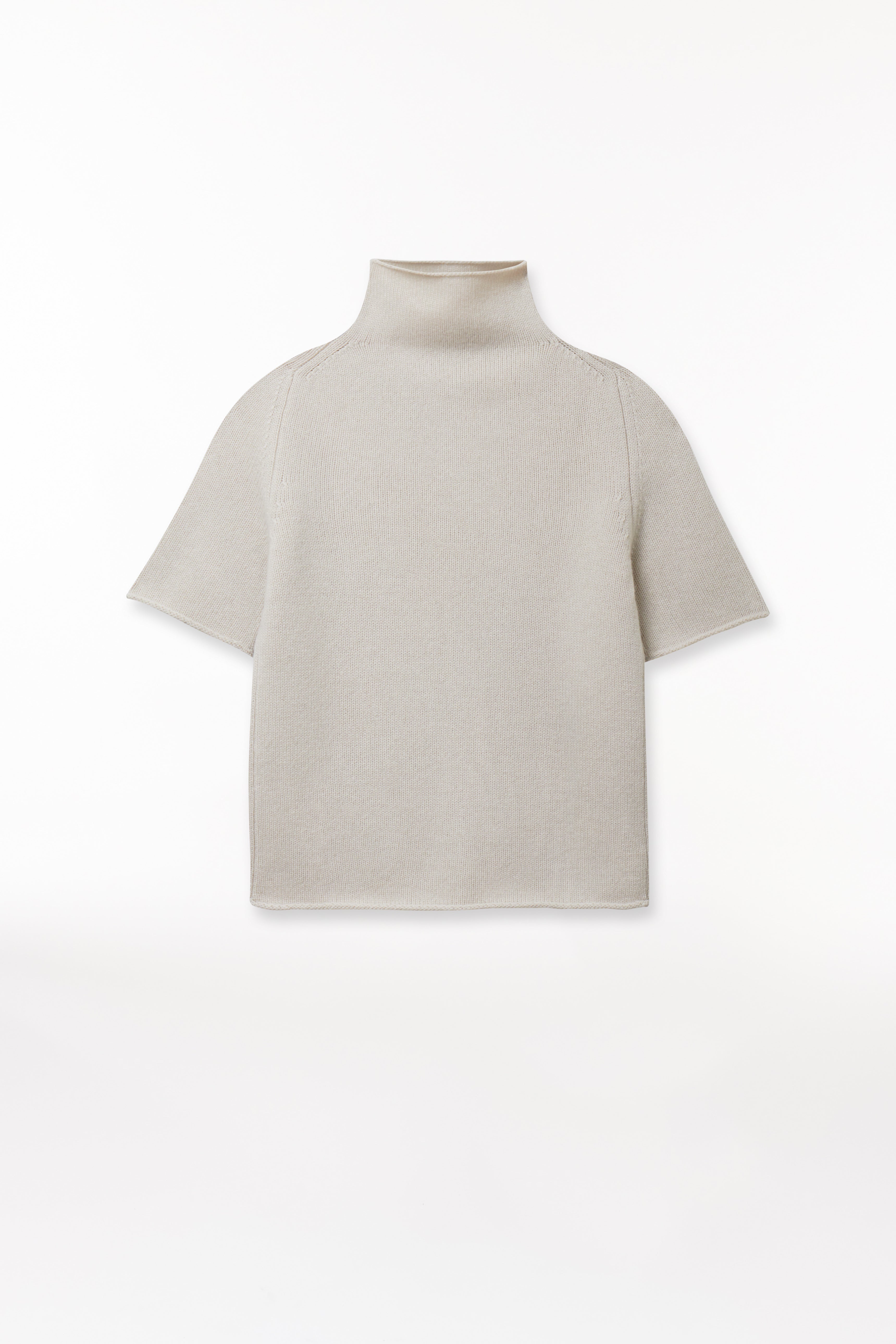 Chunky Turtleneck T-Shirt Vanilla