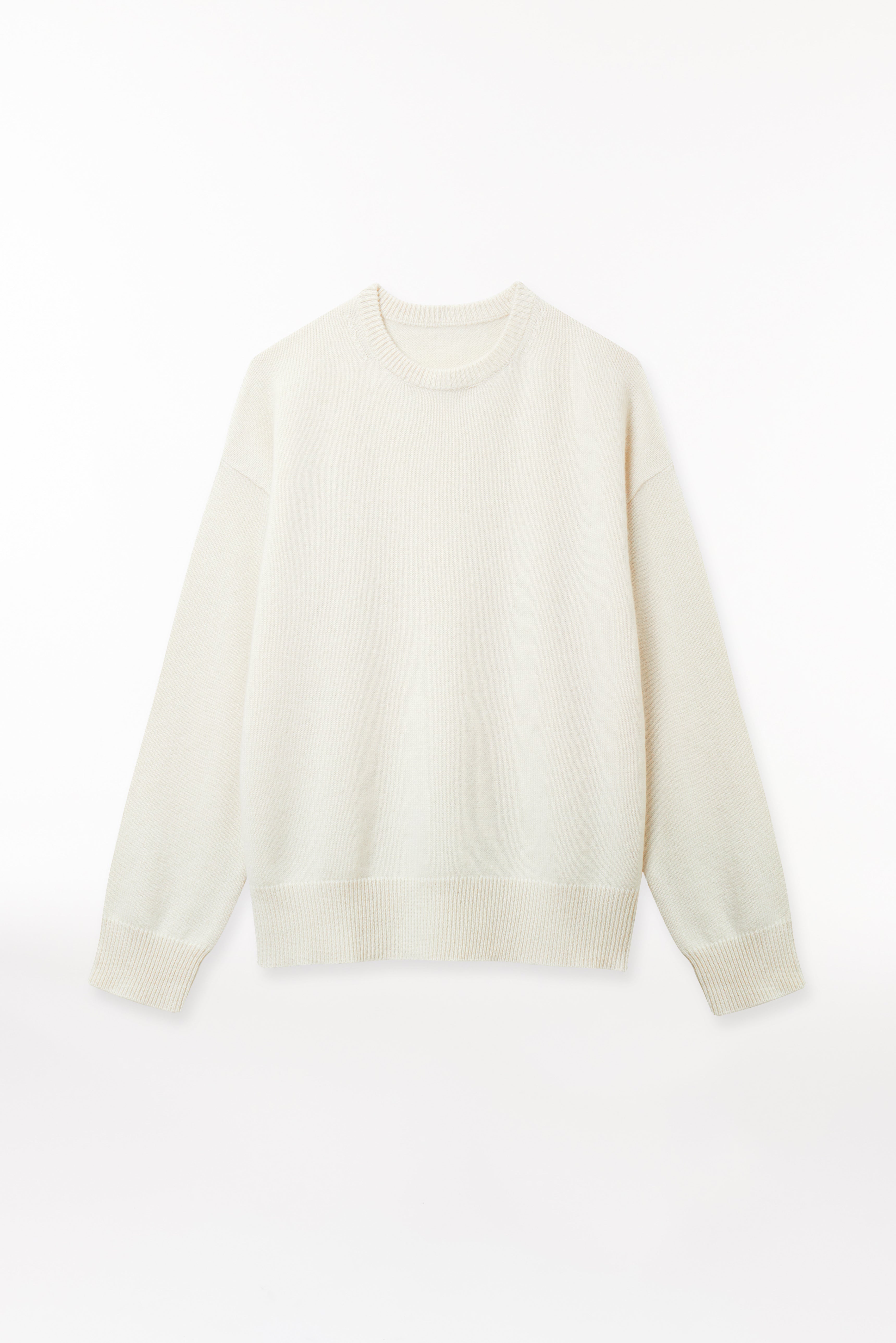 Fine Crewneck Sweater Off-White