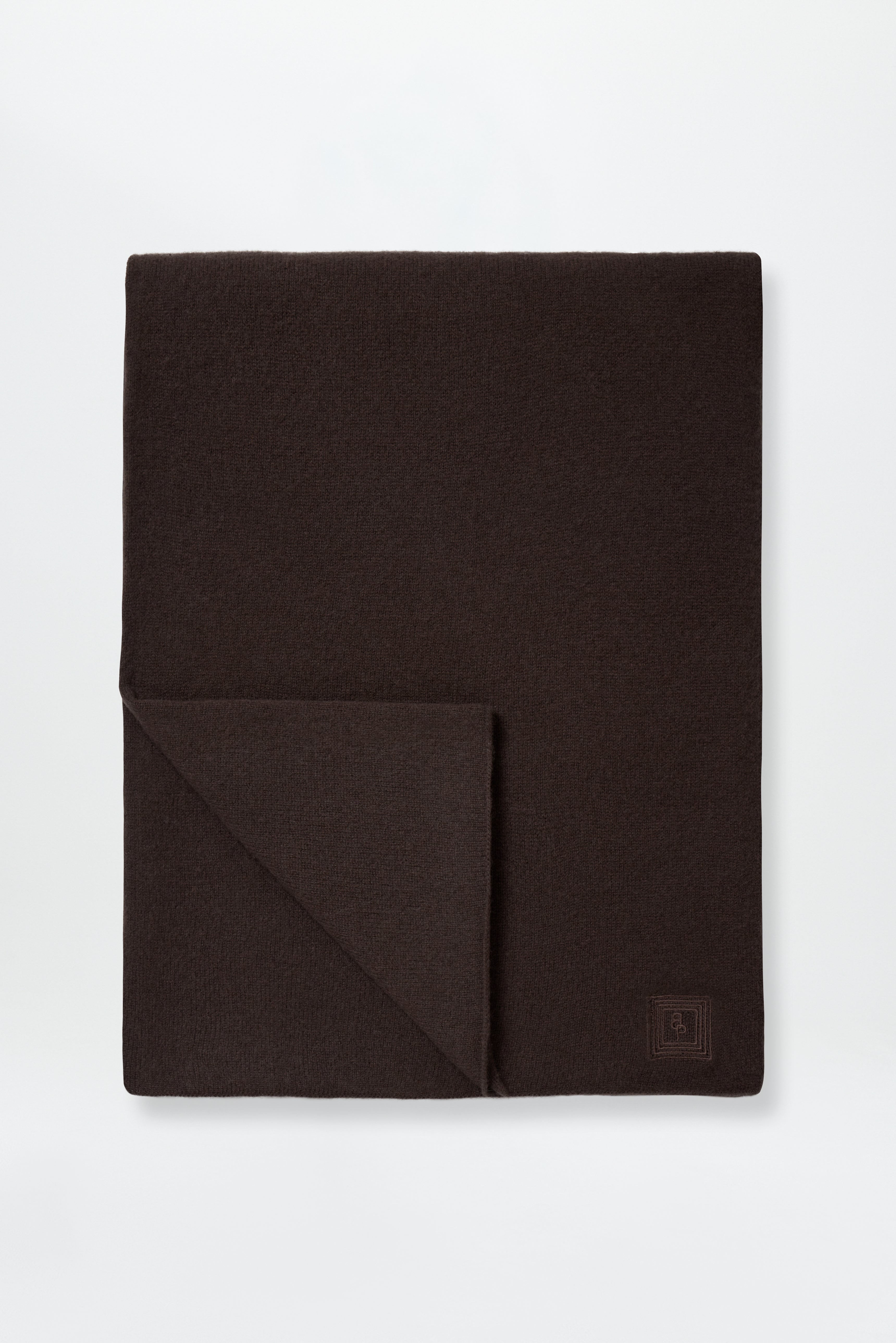 Cashmere Fine Scarf Chocolate
