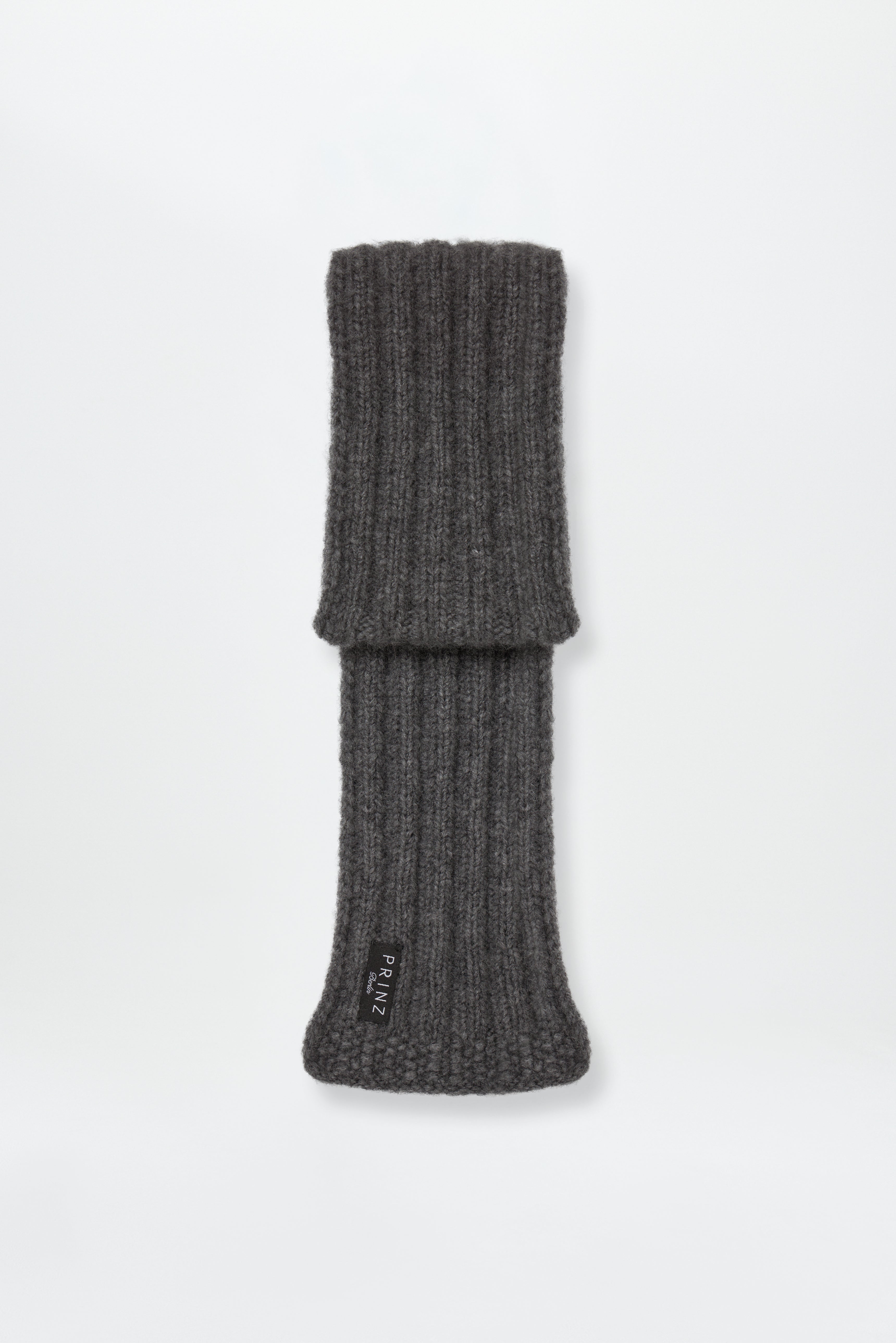 Cashmere Handmade Scarf Graphite