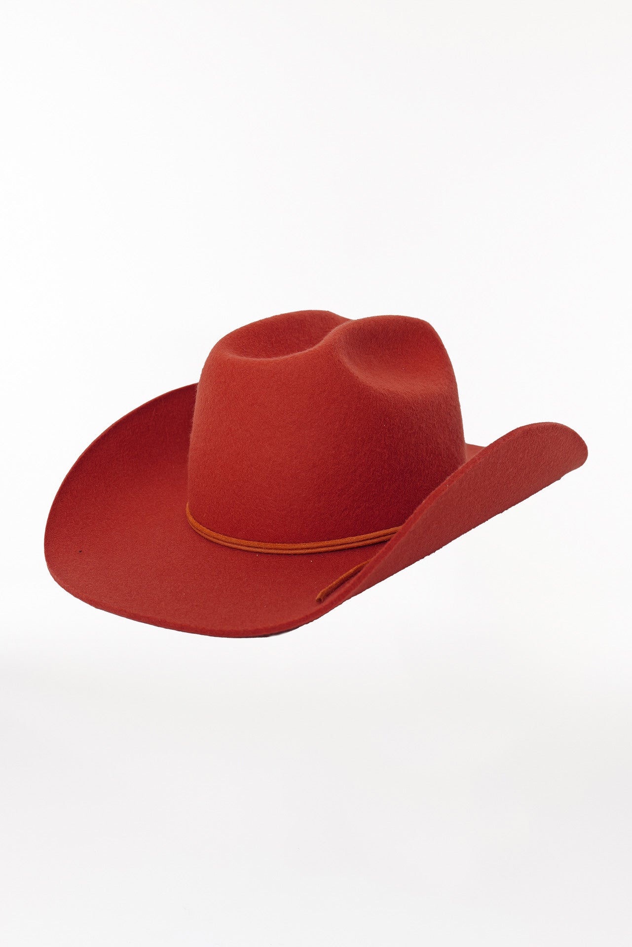 Merino Cowboy Hut Lifted Brim Copper