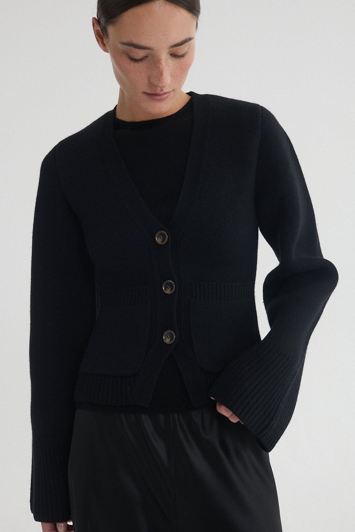 Ada Cardigan Black