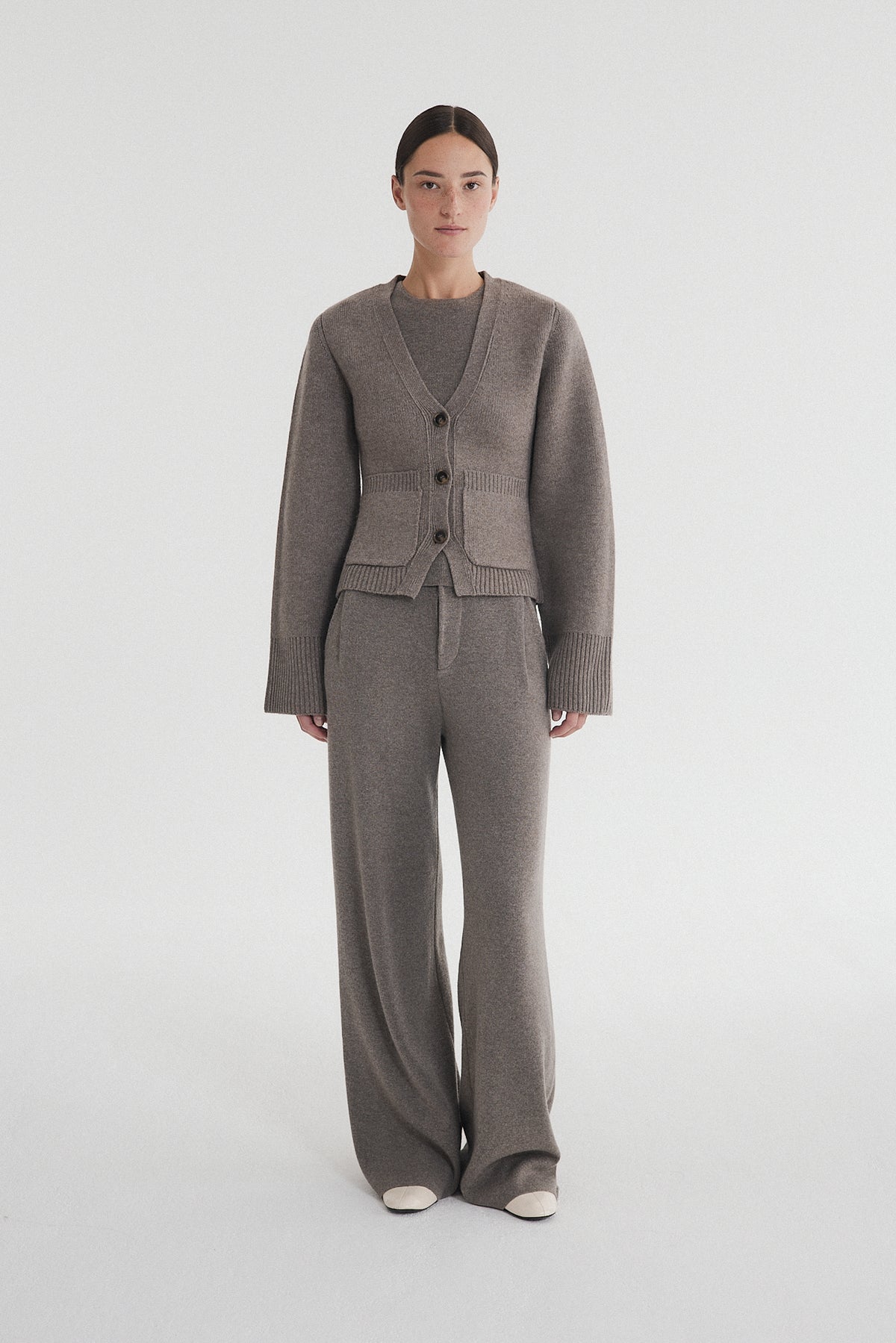 Ada Cardigan Dark Mocha