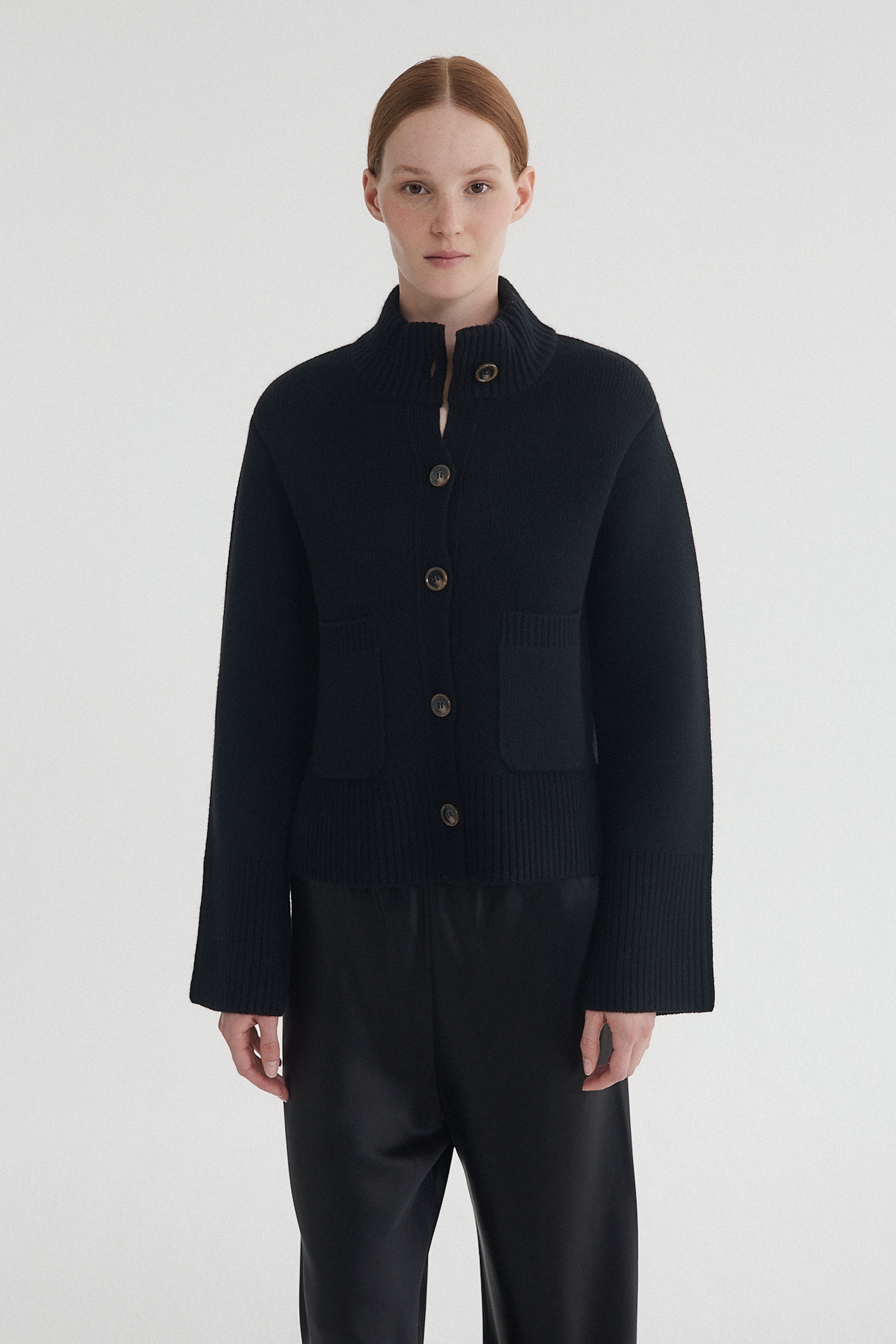 Alma Cardigan Black