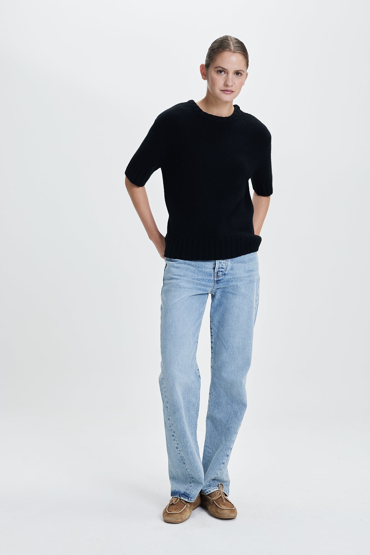 Chunky Oversized T-Shirt Black