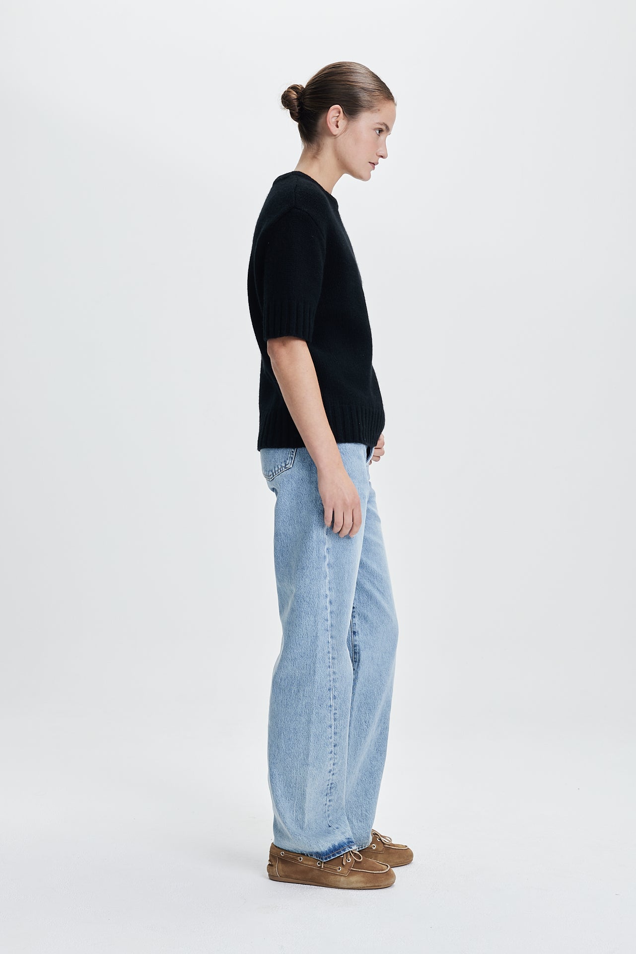 Chunky Oversized T-Shirt Black