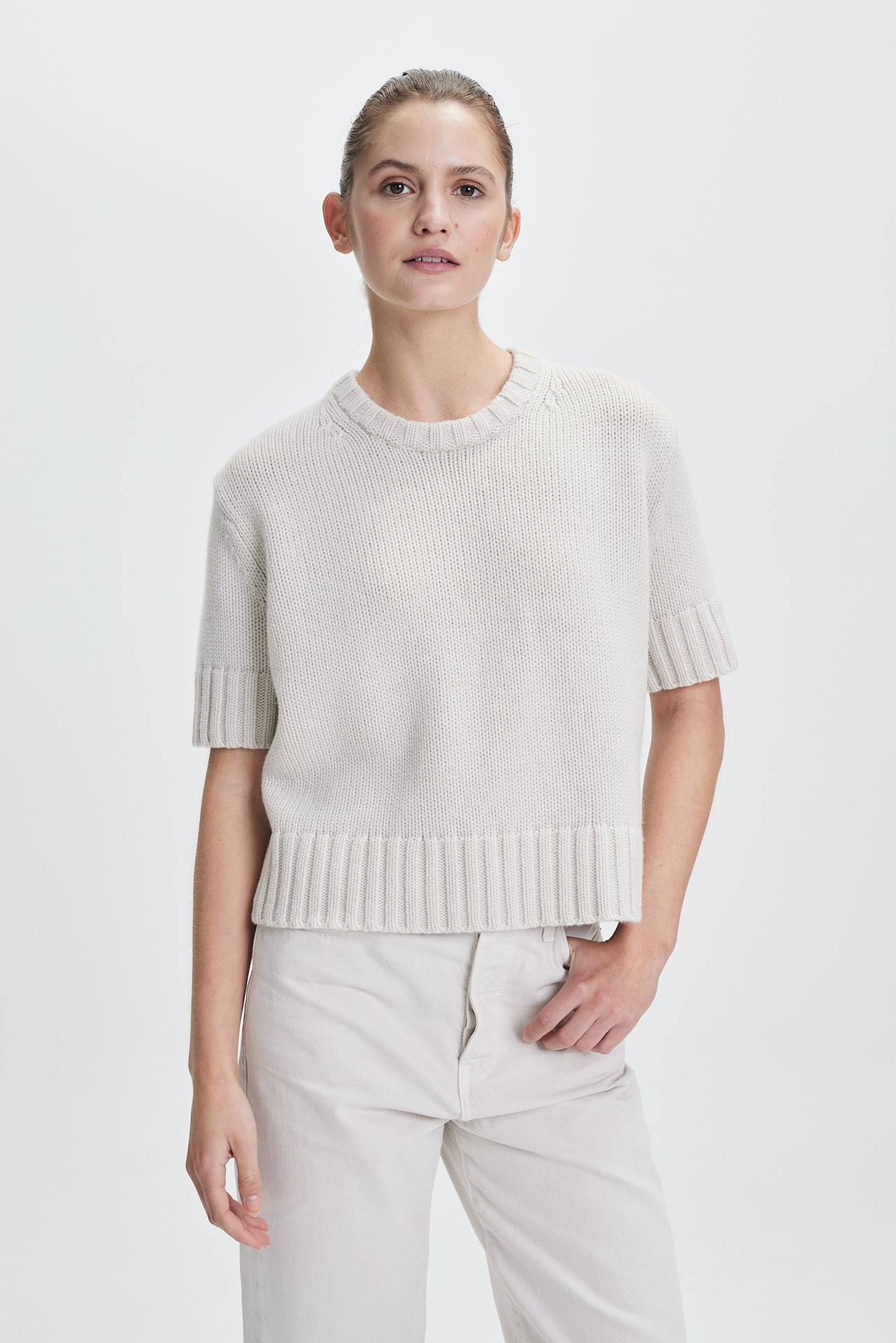 Chunky Oversized T-Shirt Vanilla