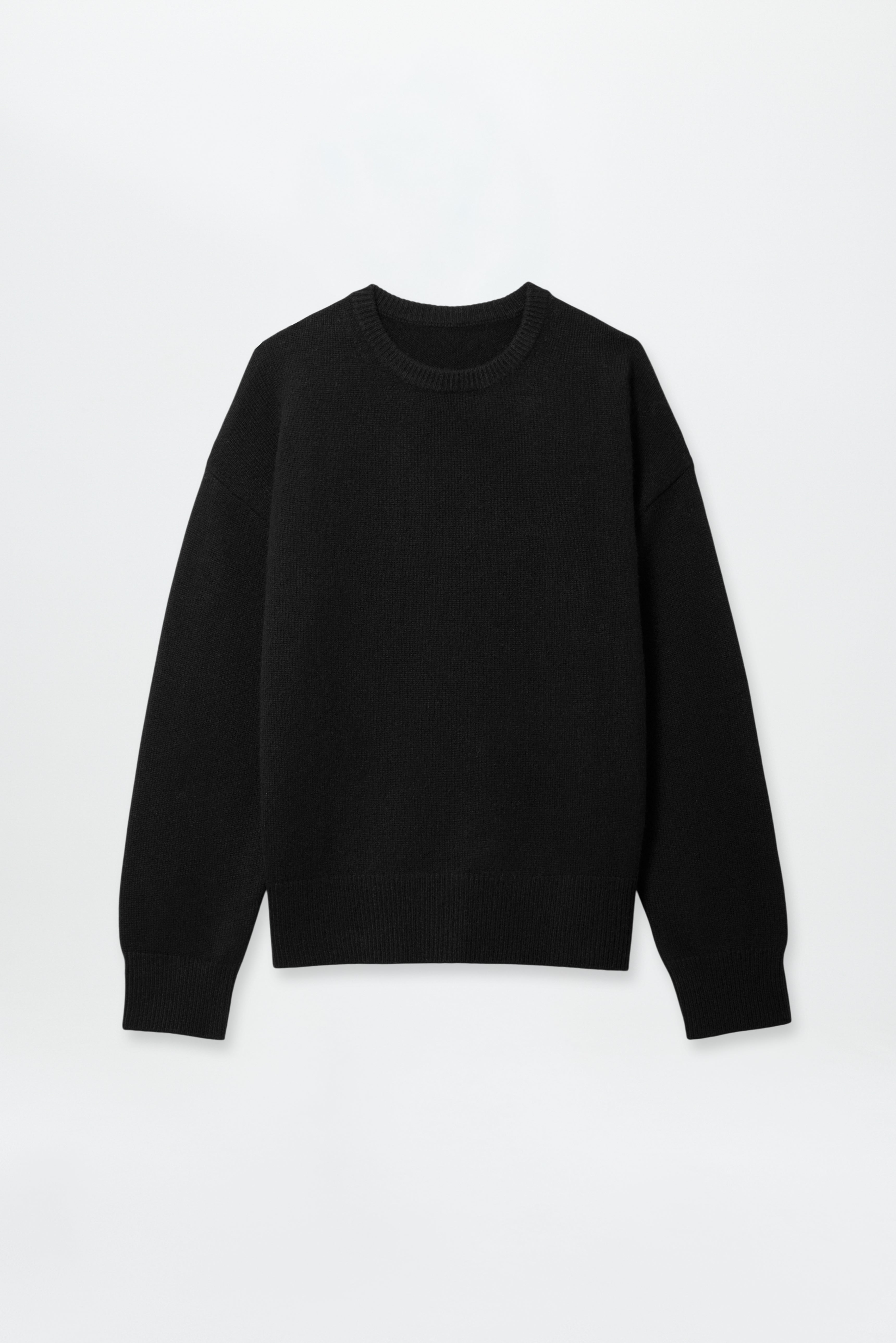Fine Crewneck Sweater Black