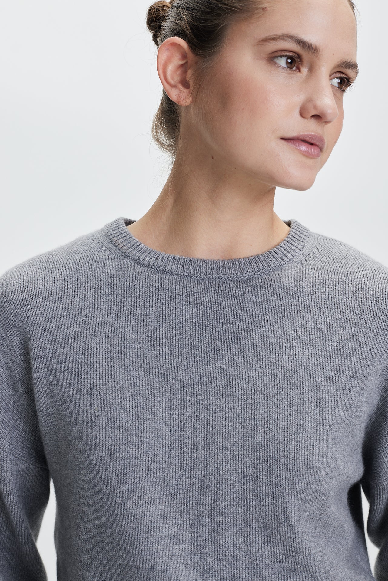 Fine Crewneck Sweater Grey