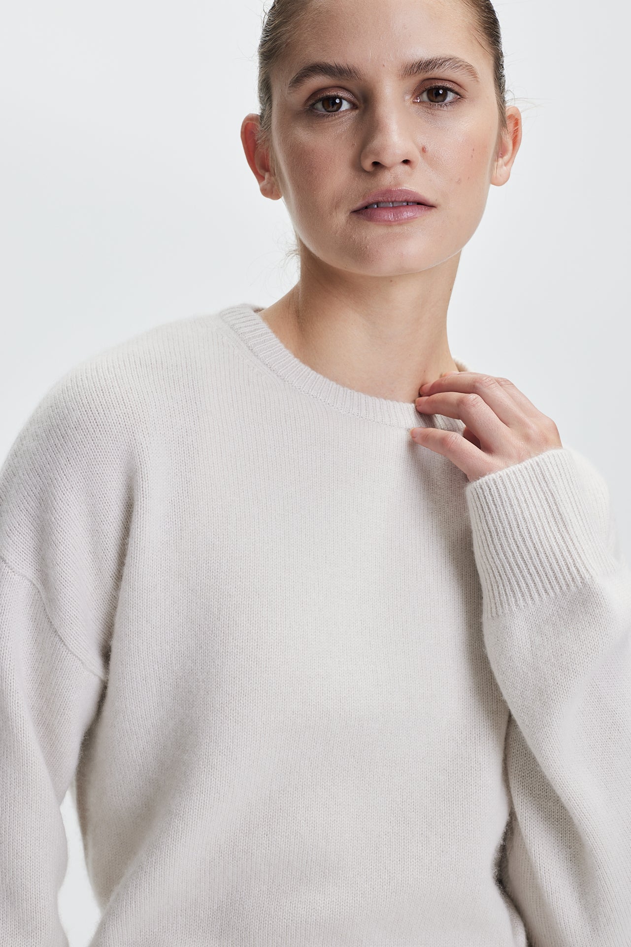 Fine Crewneck Sweater Vanilla