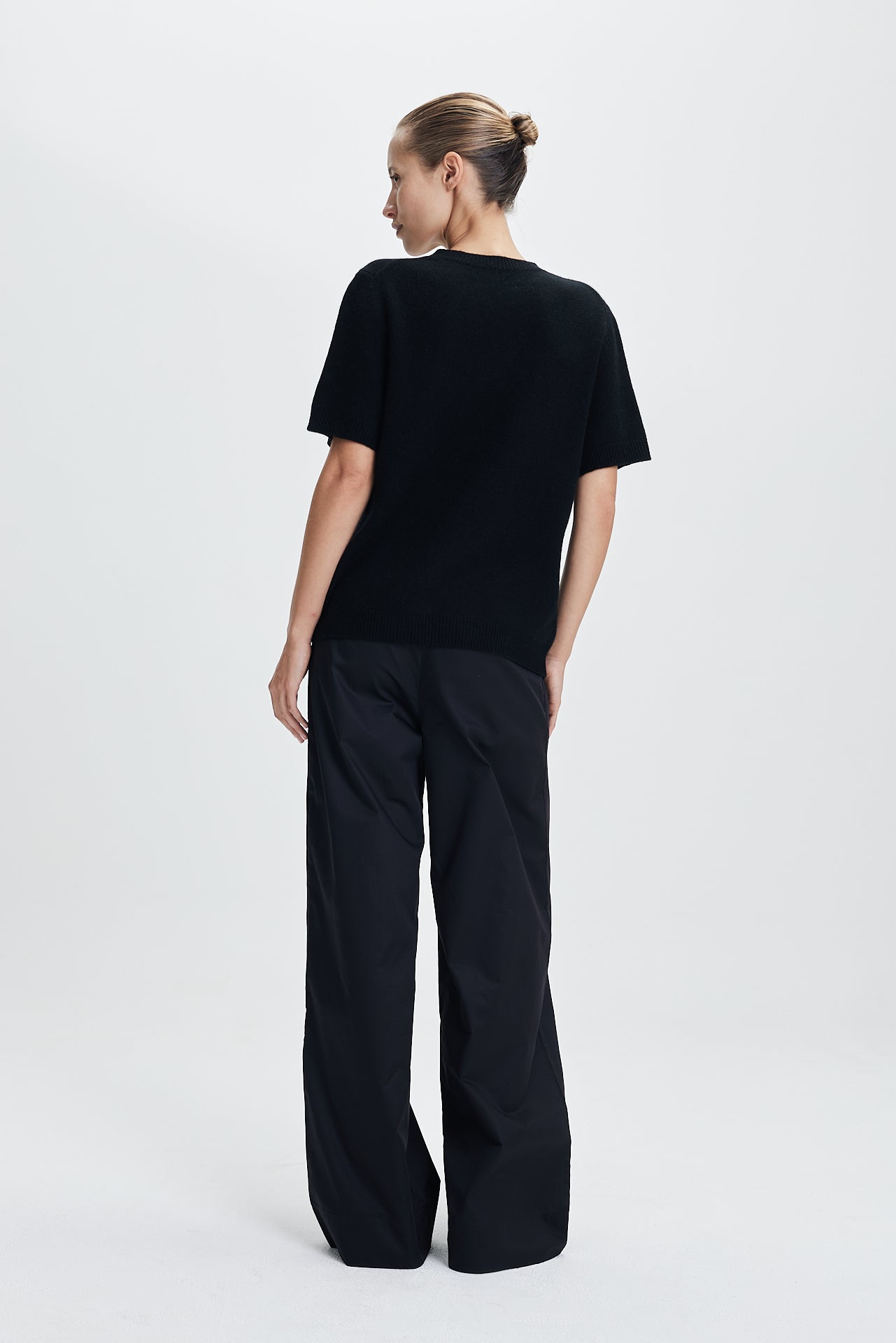 Fine Oversized T-Shirt Black