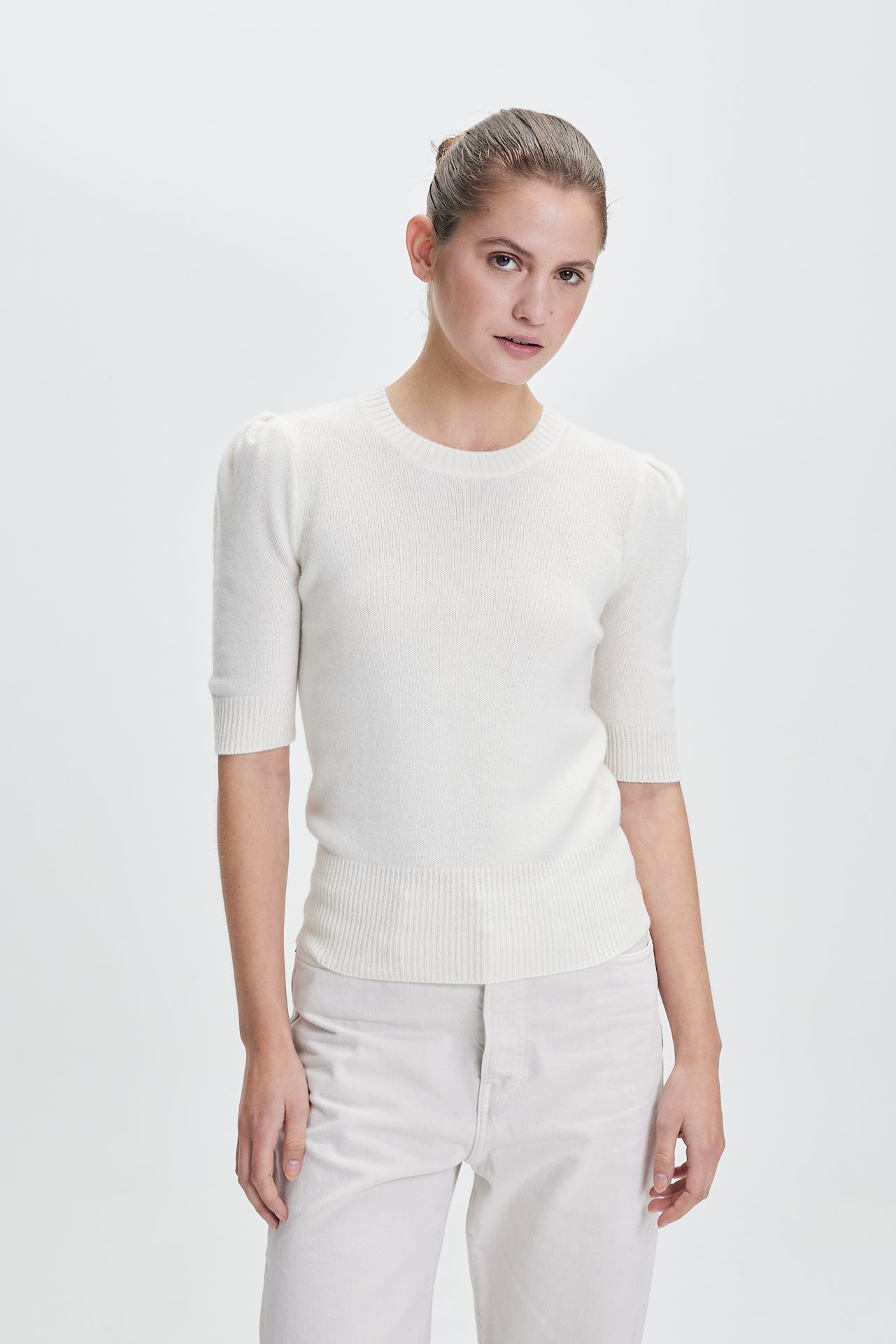 Fine Puffy T-Shirt Off-White