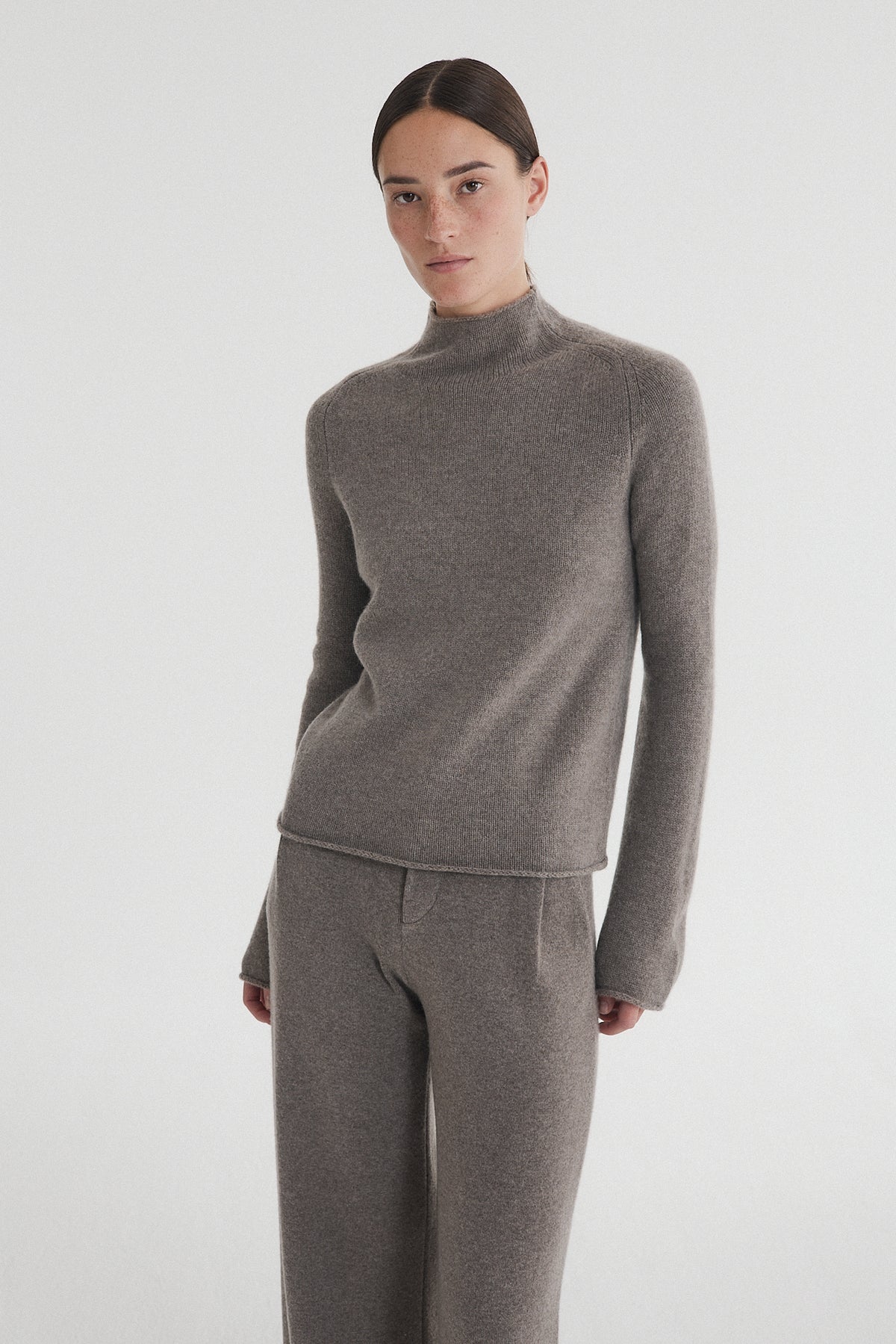 Joy Turtleneck Dark Mocha