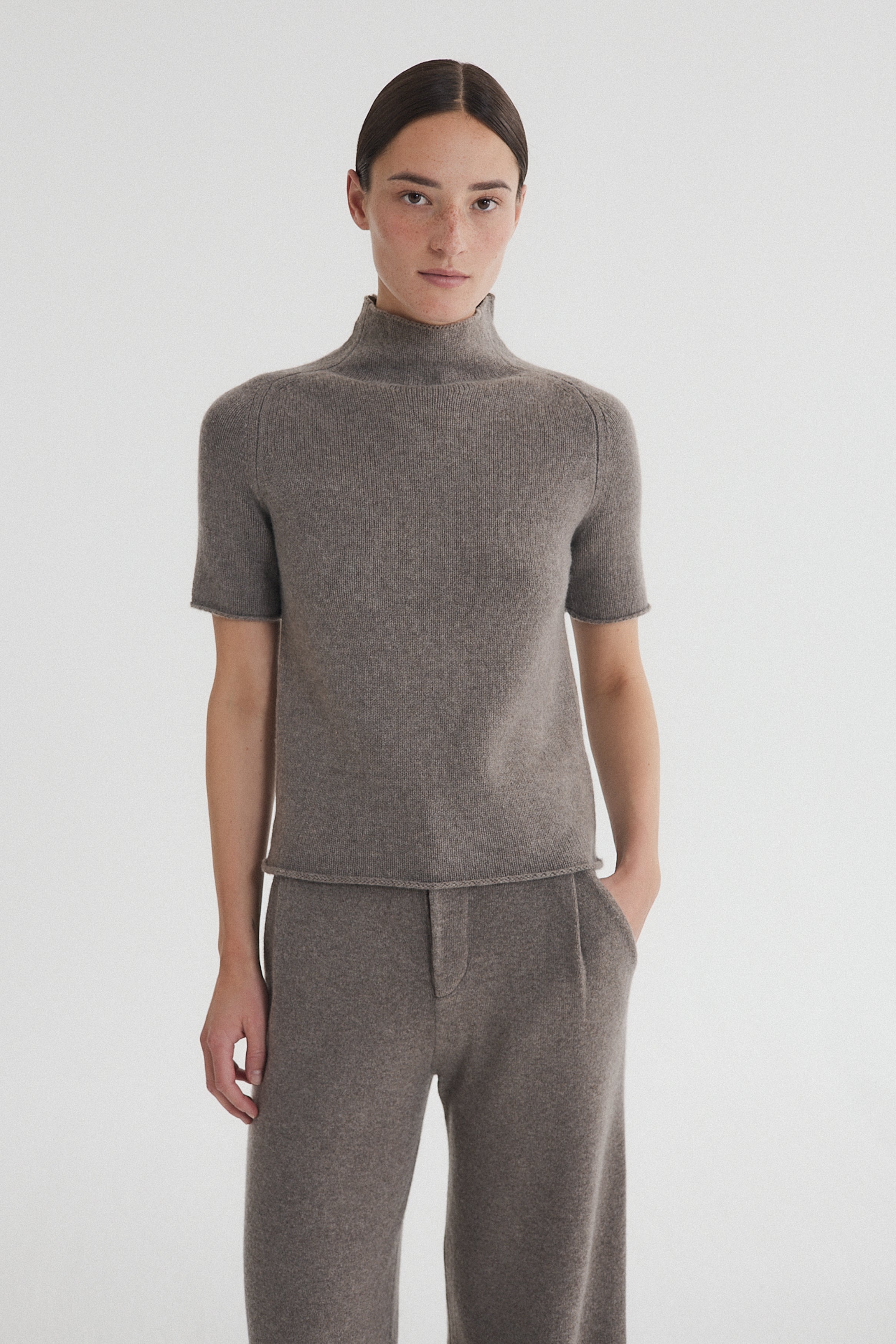 June Turtleneck Dark Mocha