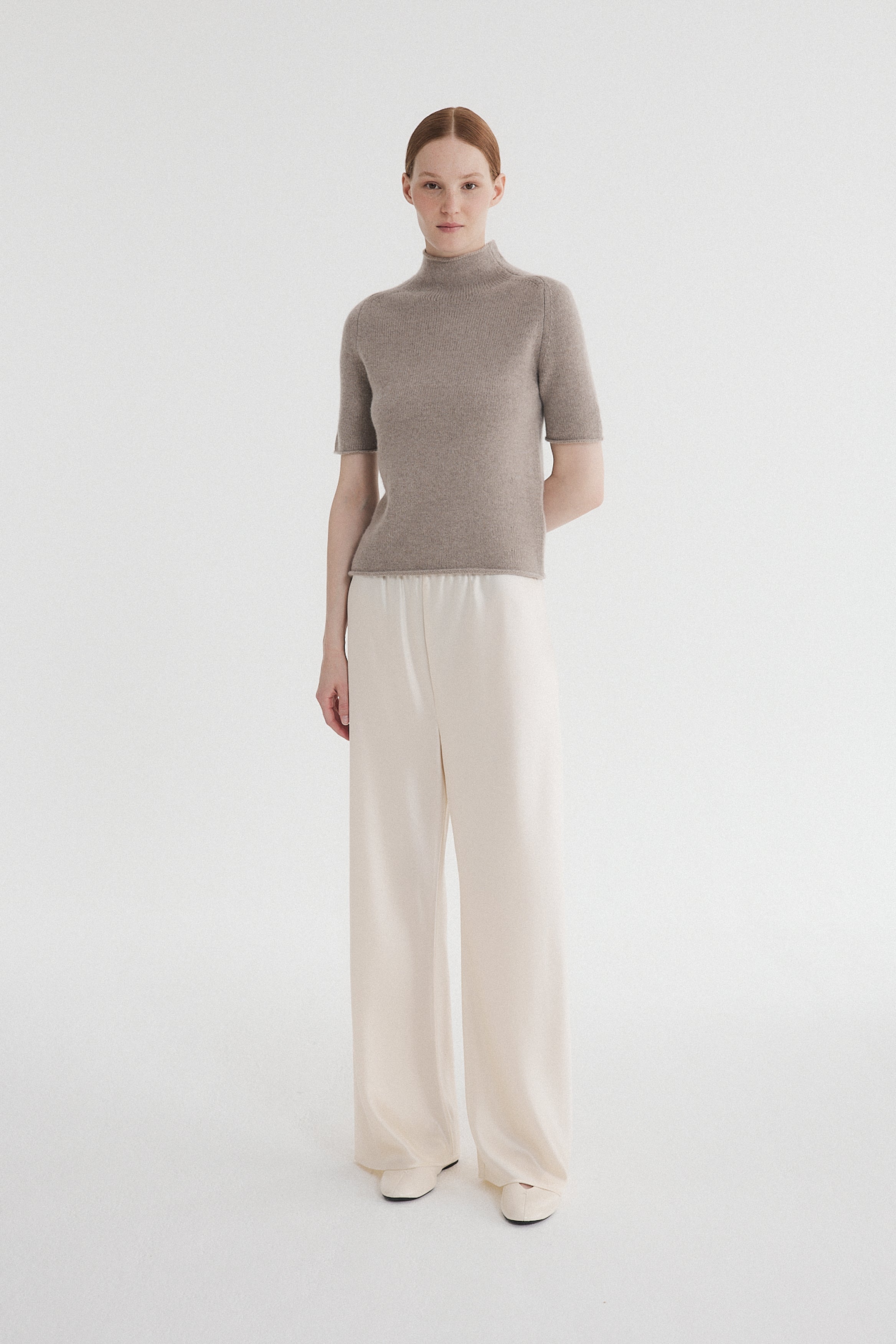 June Turtleneck Taupe