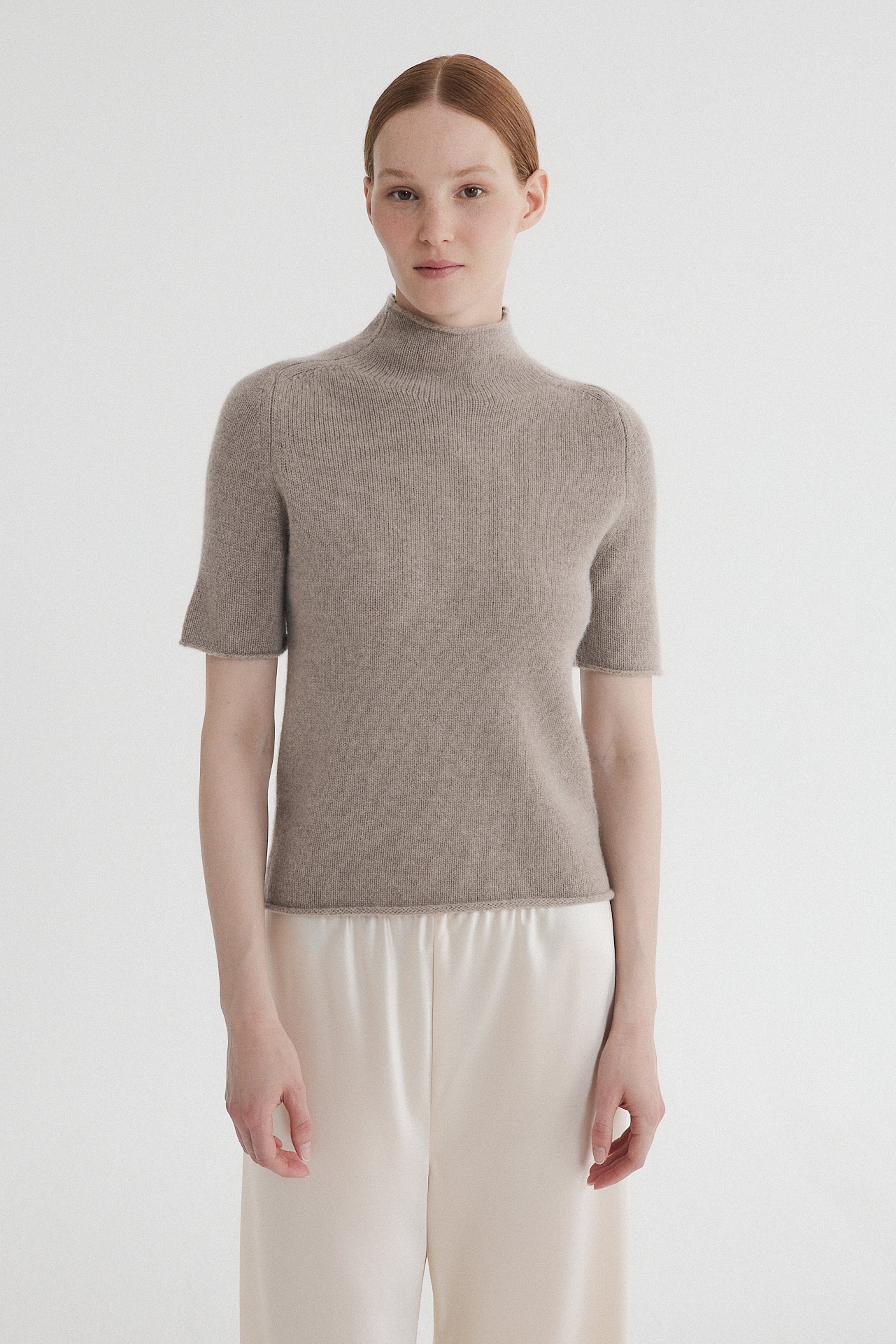 June Turtleneck Taupe