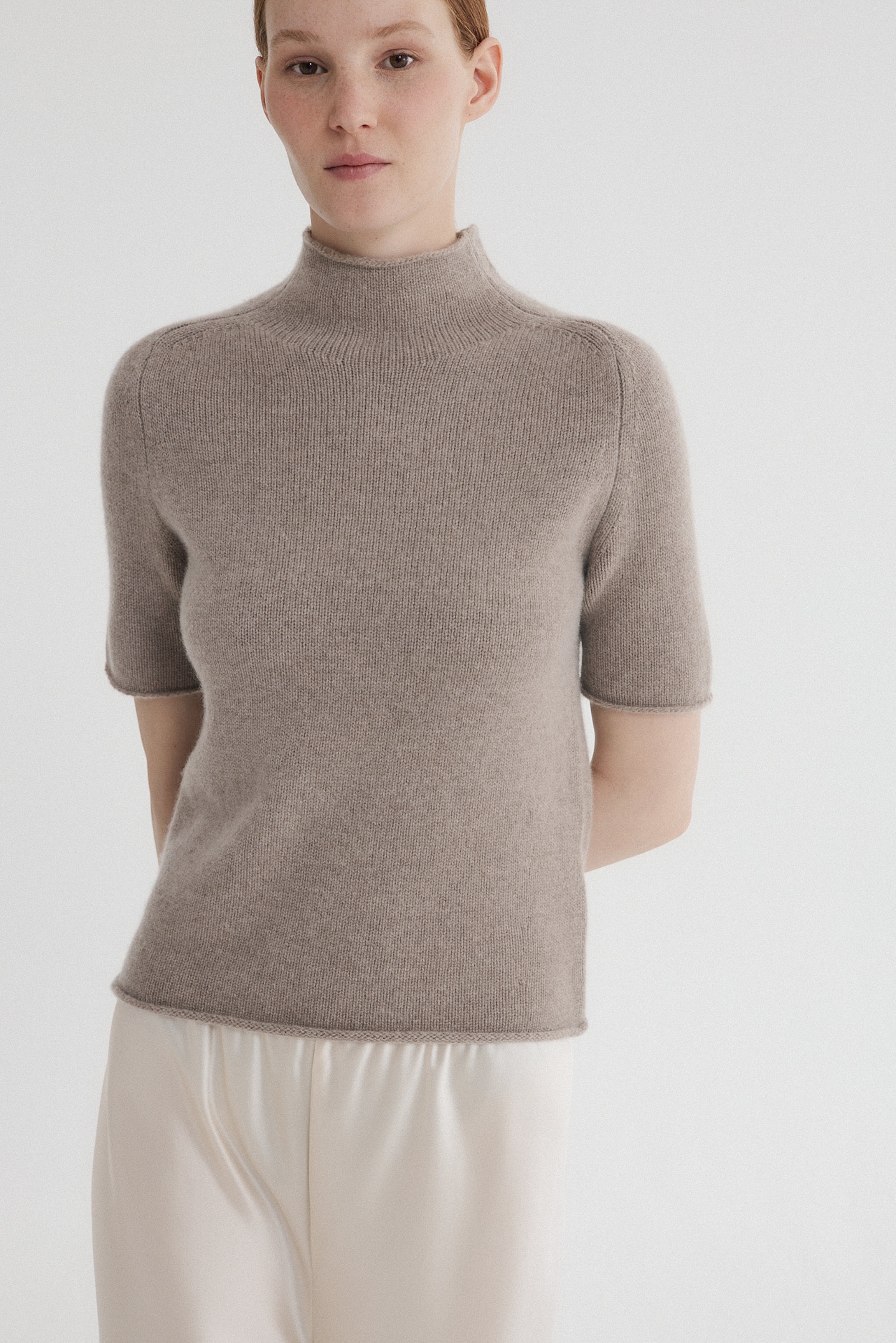 June Turtleneck Taupe