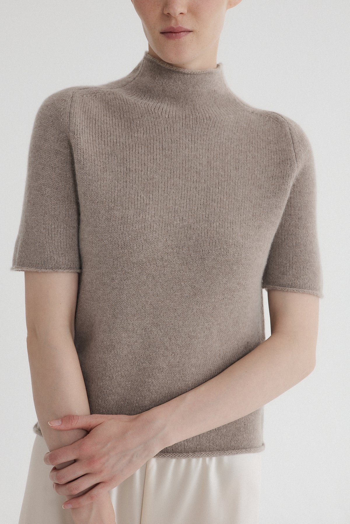 June Turtleneck Taupe