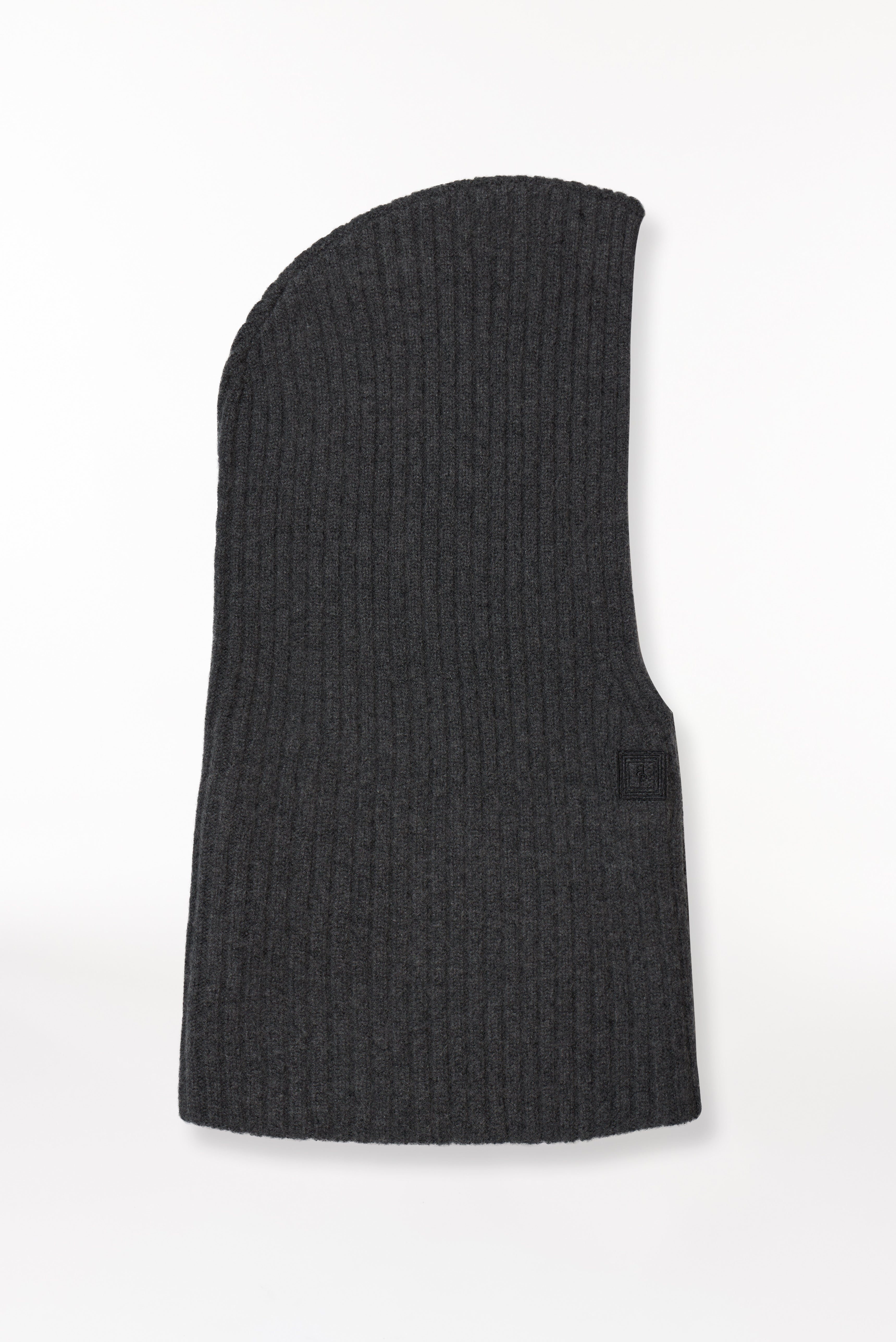 Kaschmir Hood Rib Knit Graphit