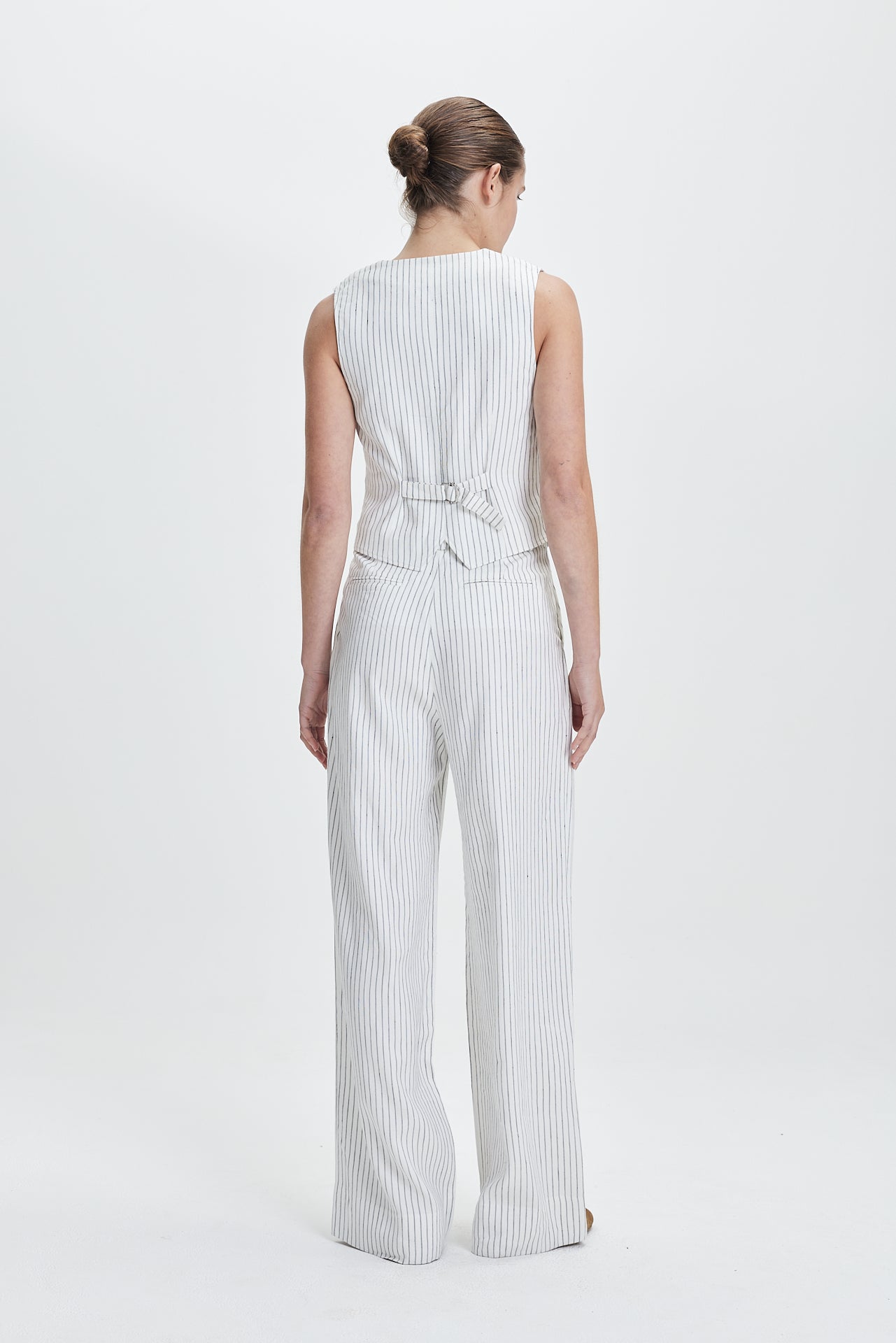 Leni Vest Off-White Stripes