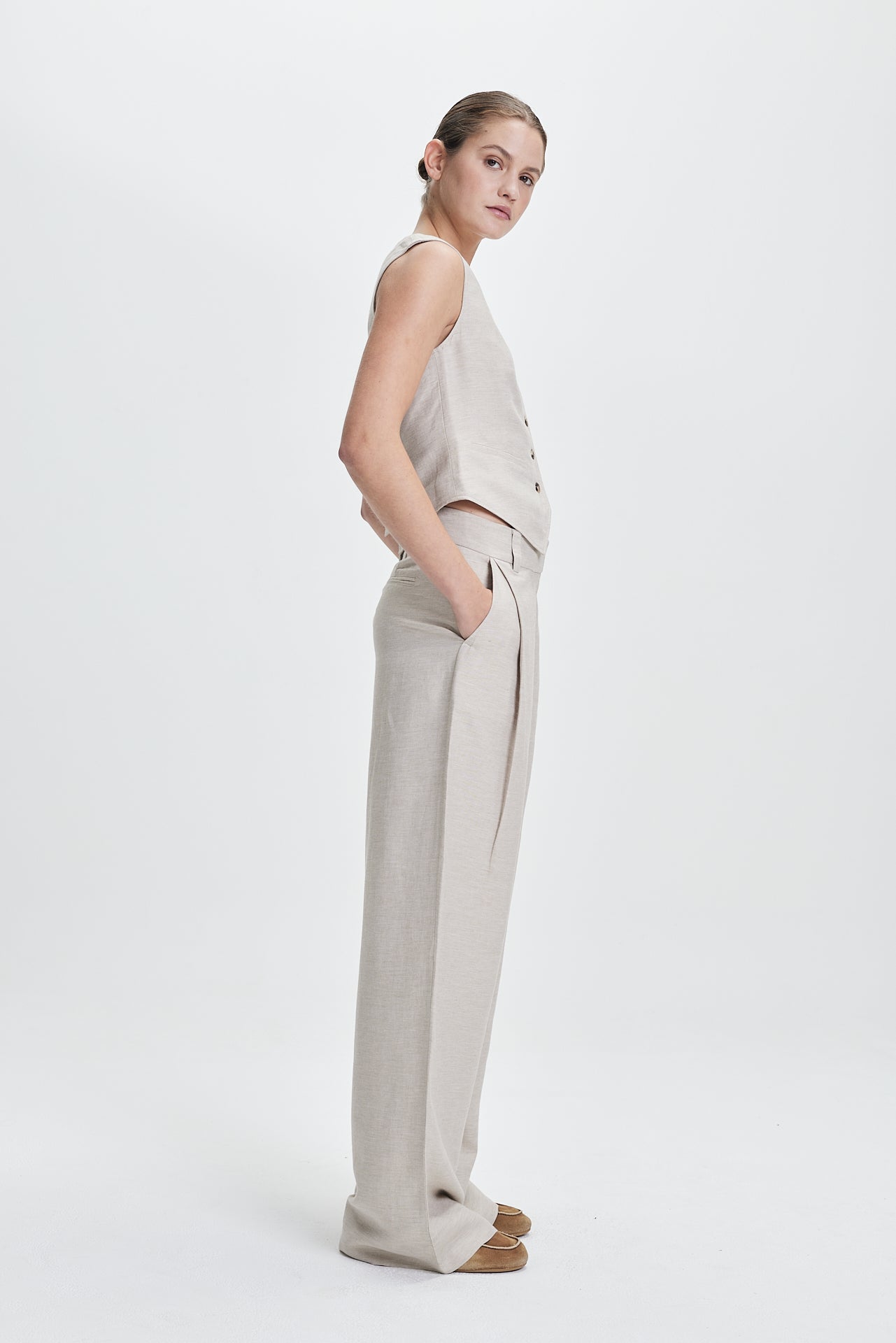 Luca Pants Taupe