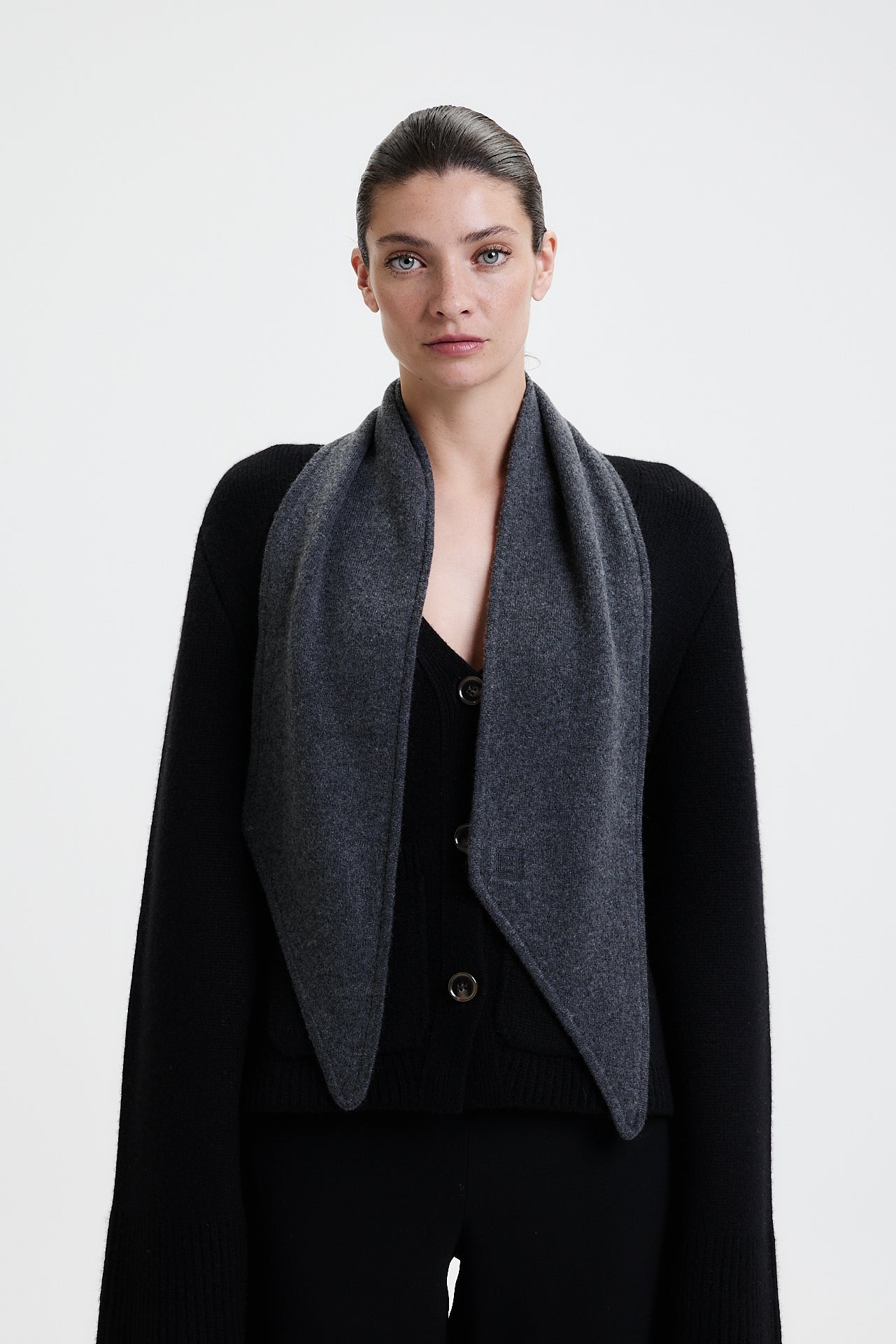 Cashmere Fine Bandeau Graphite