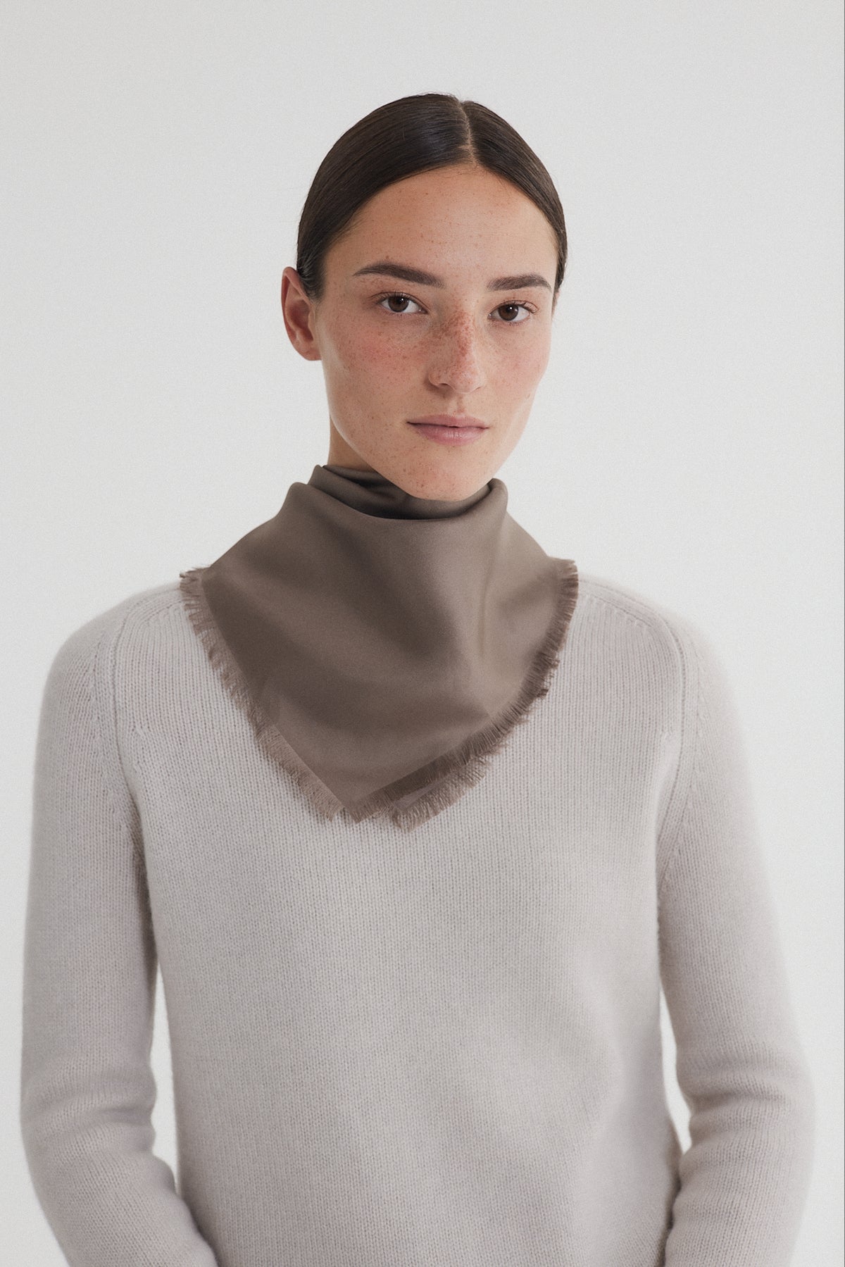 Pure Scarf 70 Dark Mocha