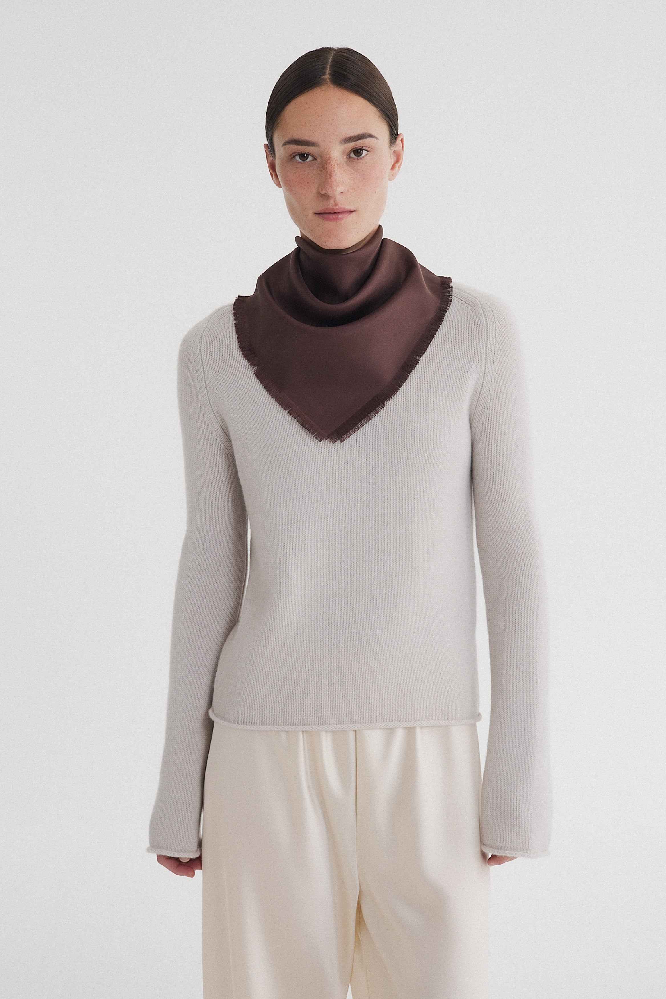 Pure Scarf 70 Maroon