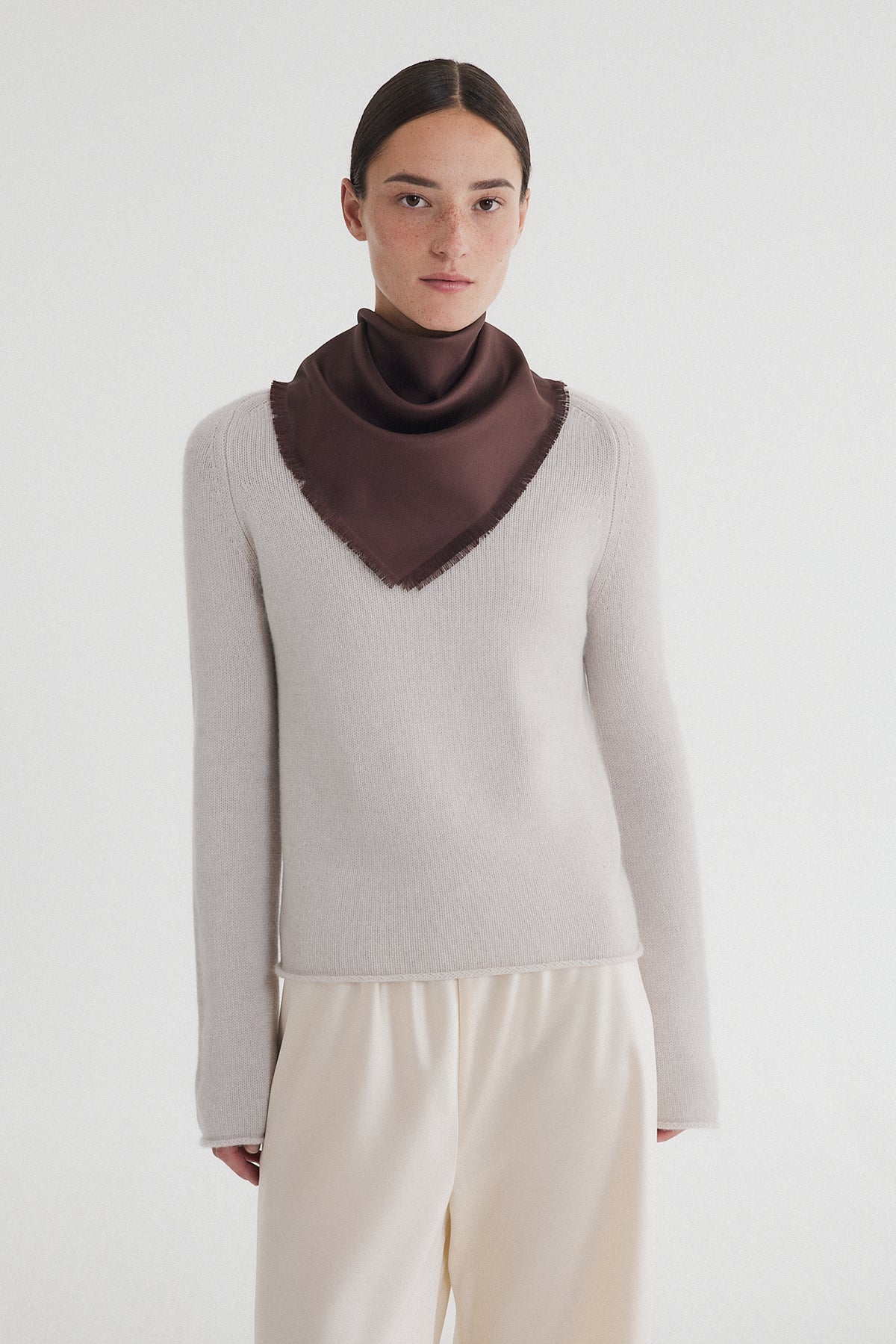 Pure Scarf 70 Maroon