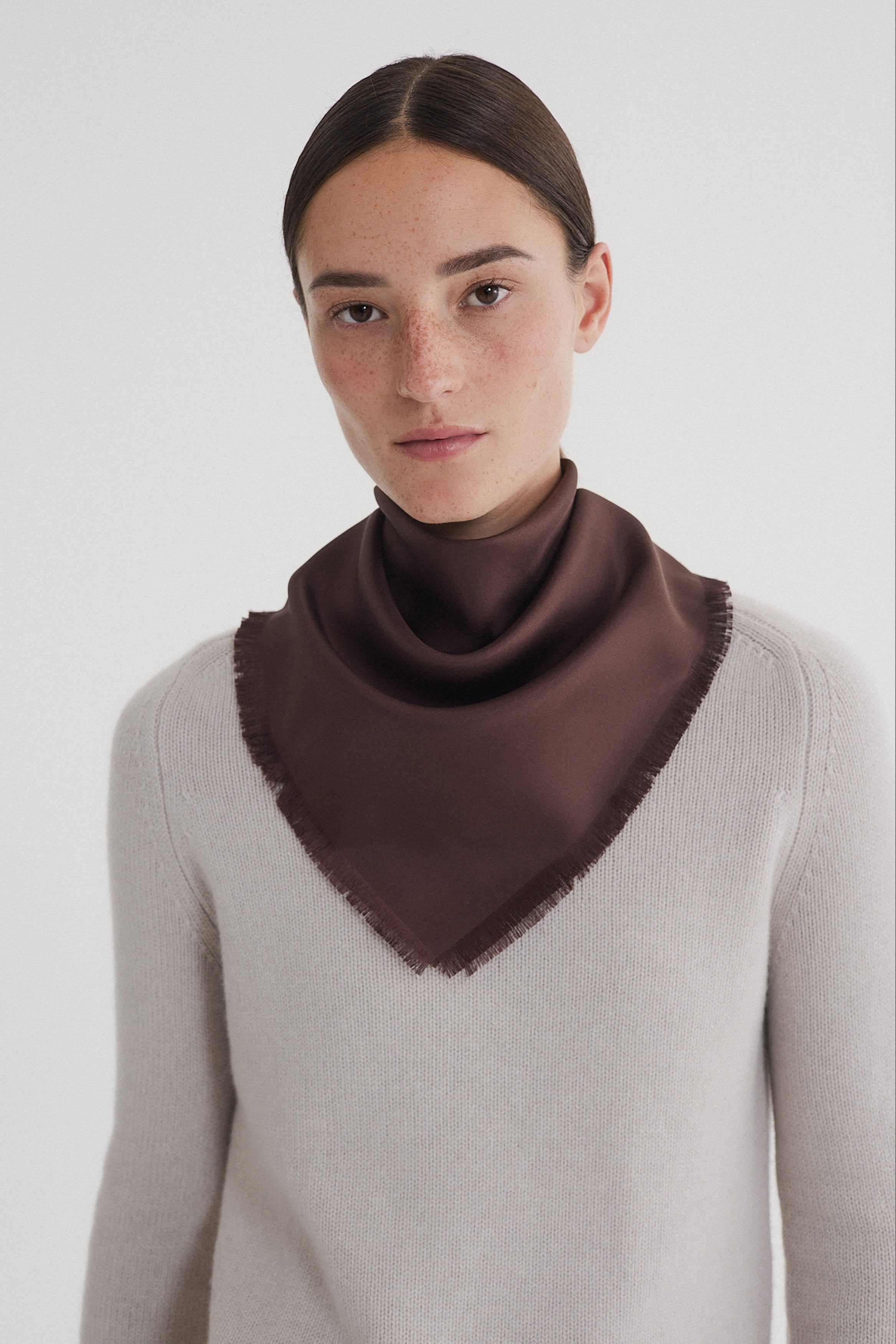 Pure Scarf 70 Maroon