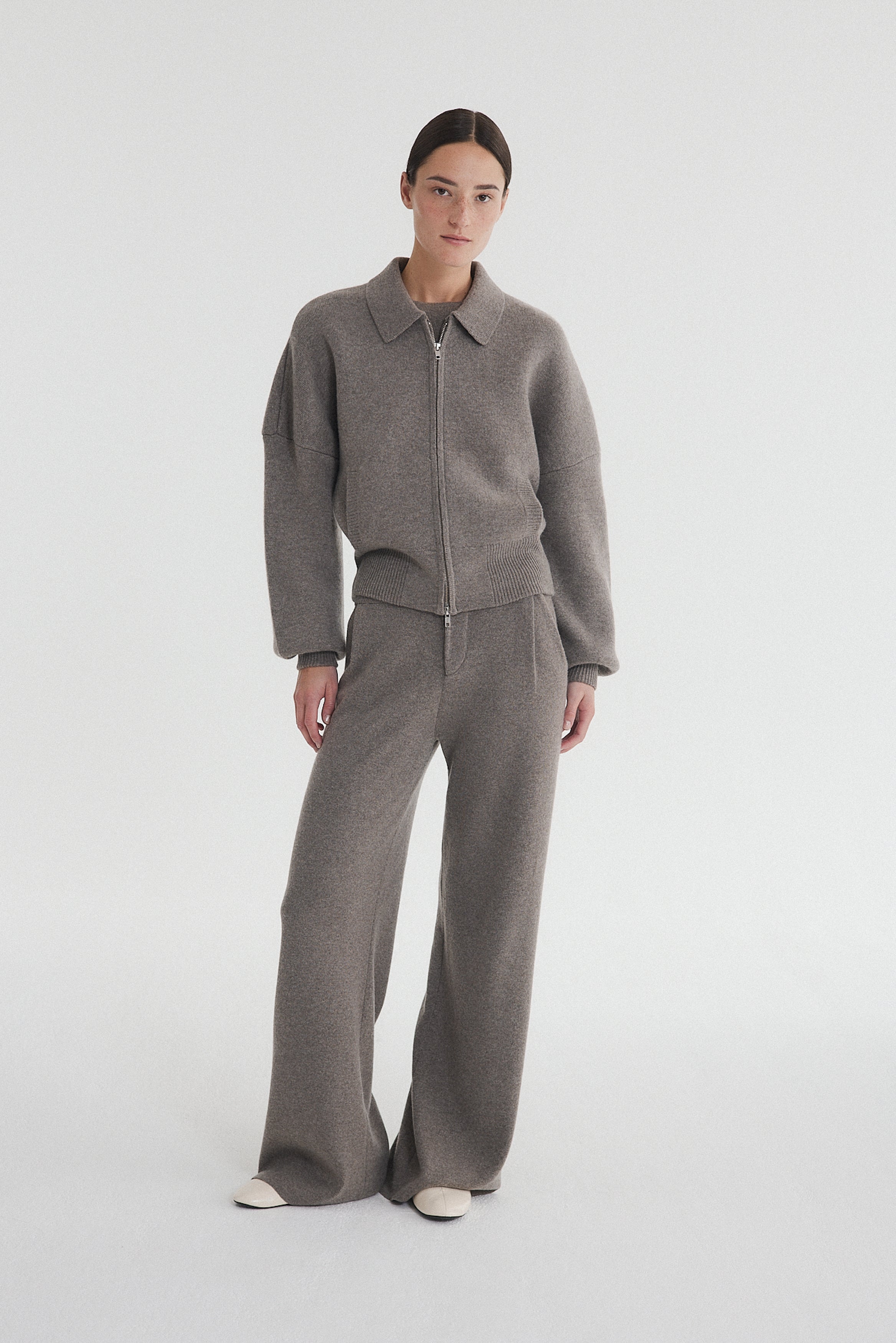 Zoe Bomber Dark Mocha