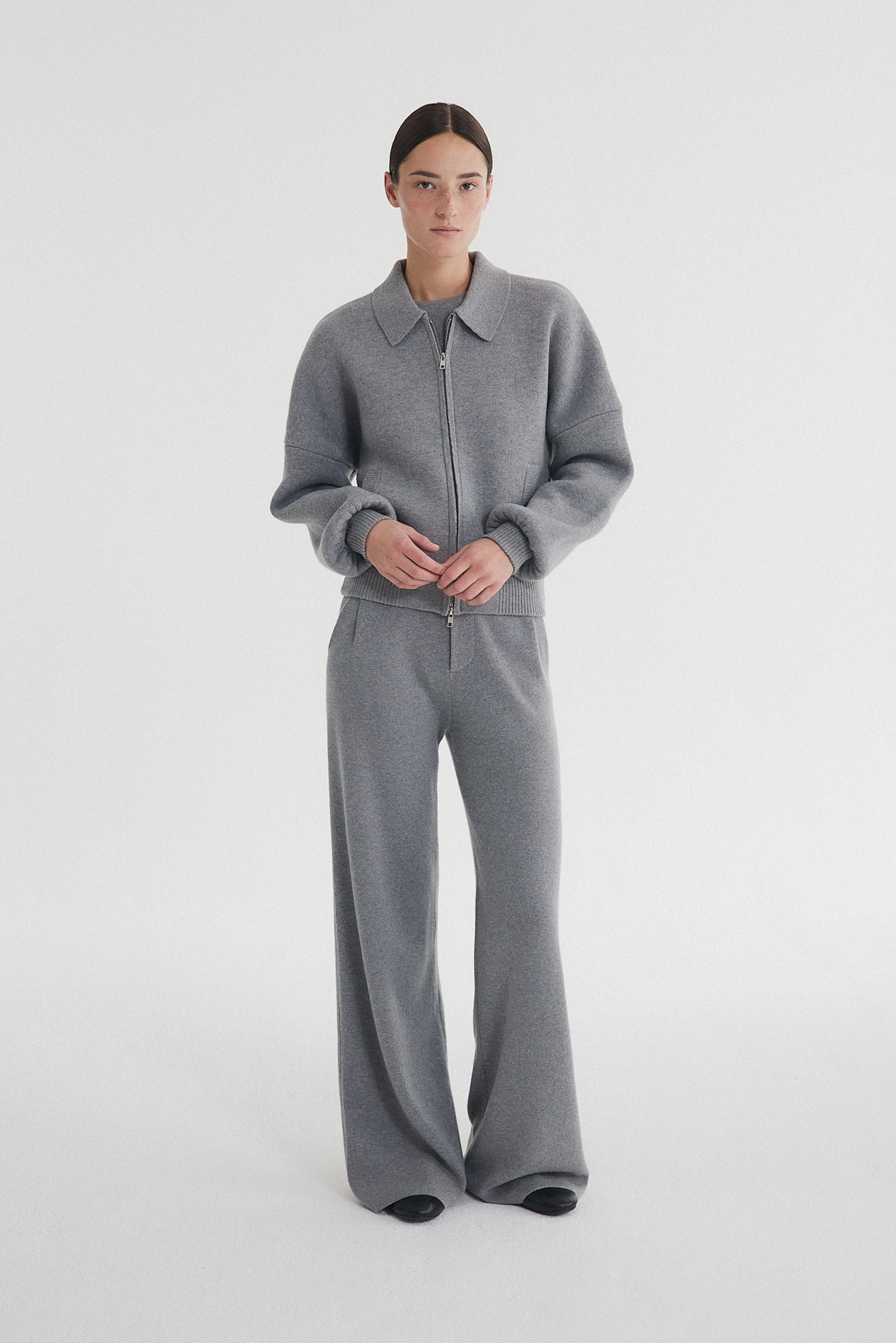 Zoe Bomber Grey