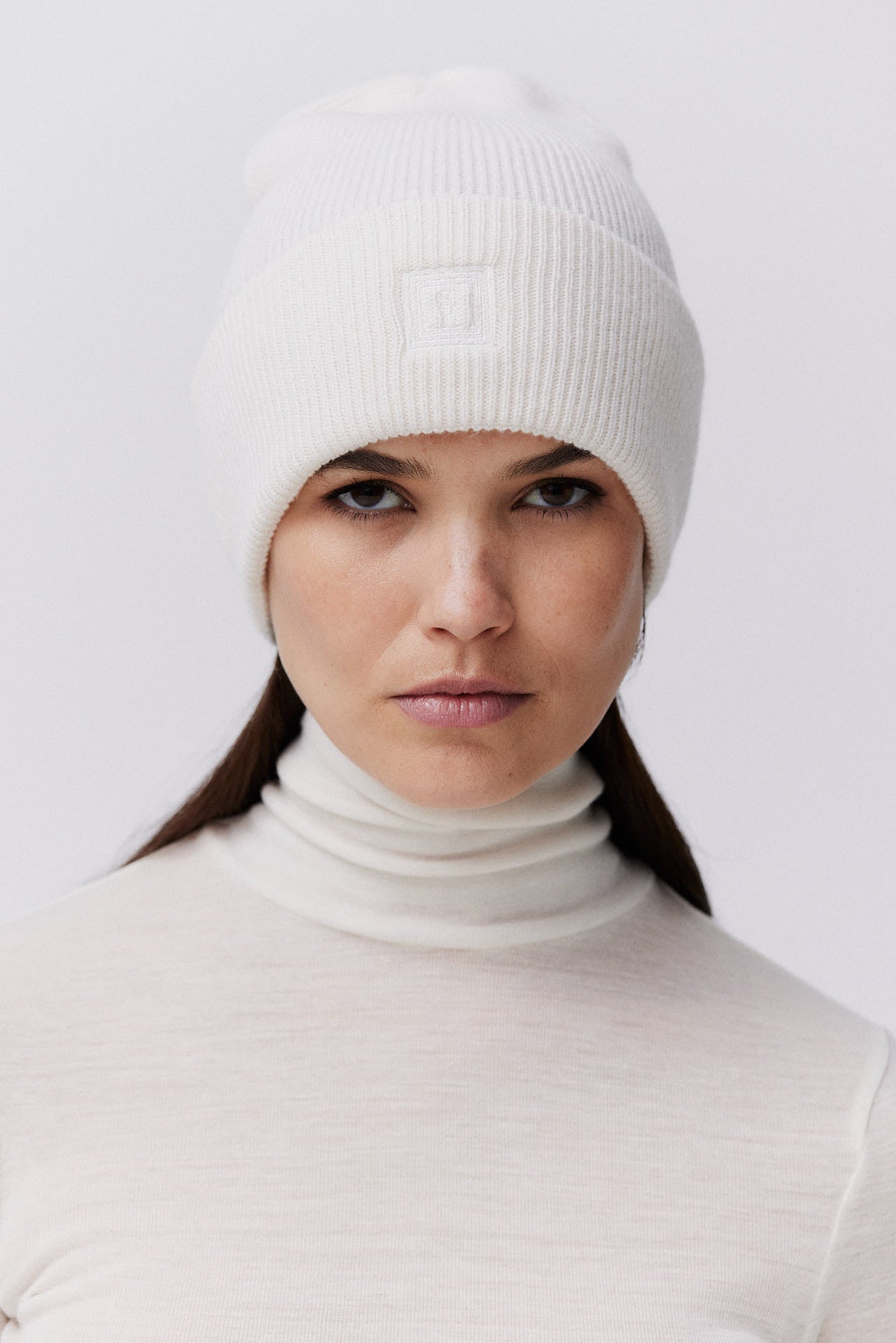 Cashmere Classic Beanie Off-White
