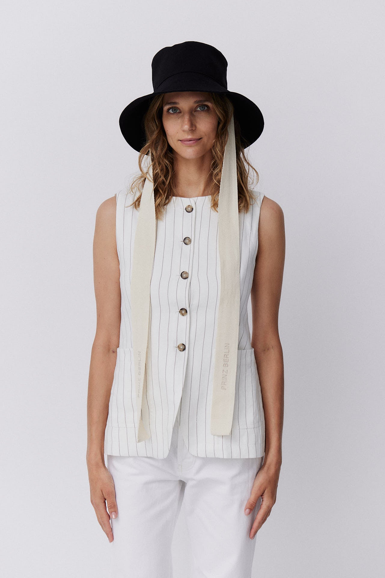 Cotton Sun Hat Black