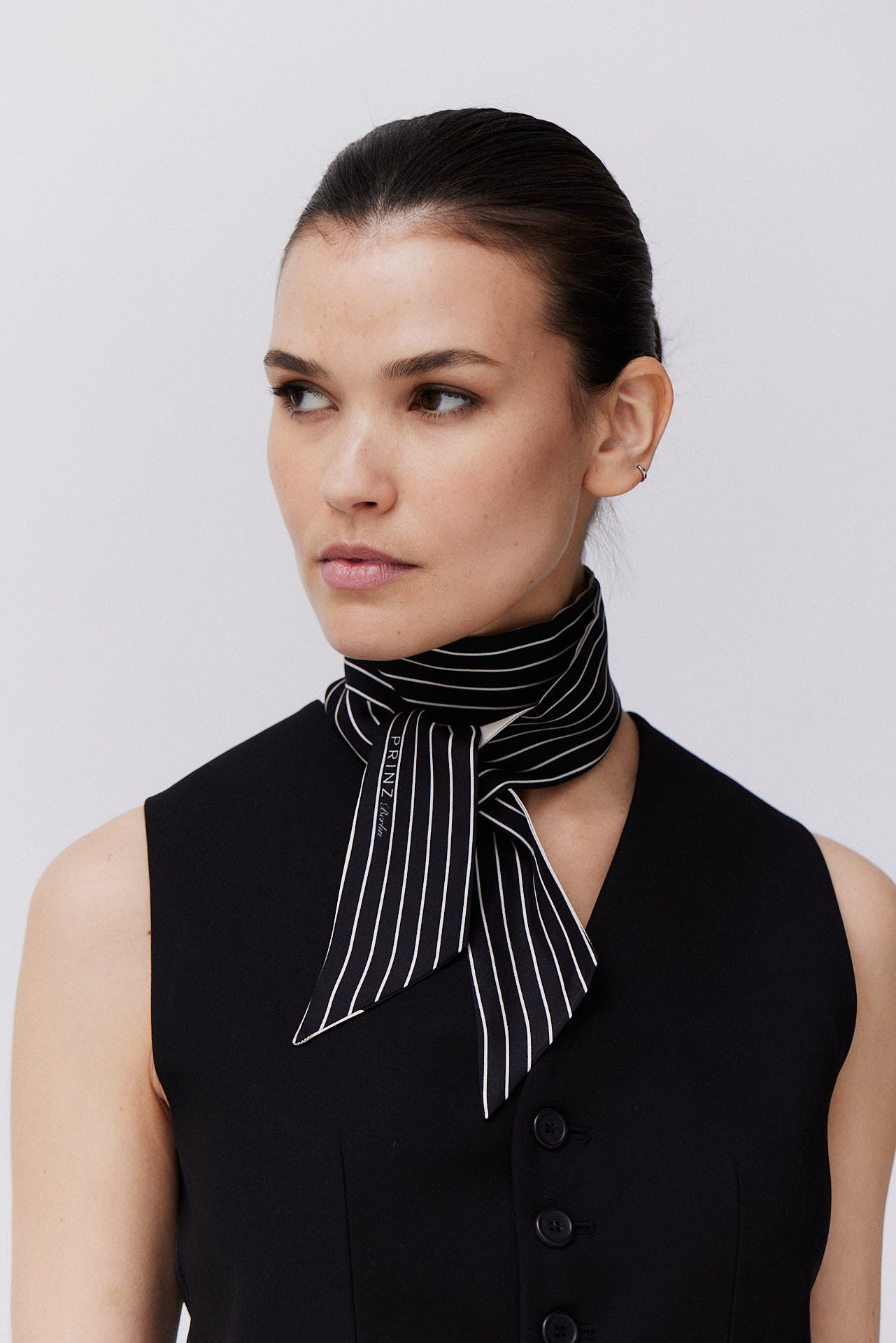 Seidentwilly Pinstripes Black