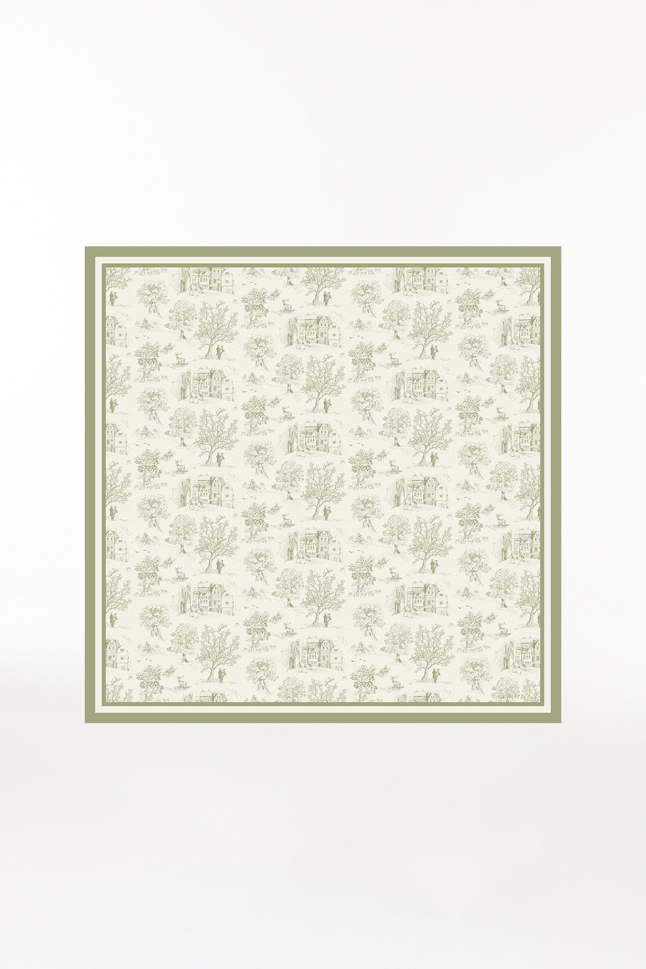 Seidentuch Toile Valentine 123 Pistachio