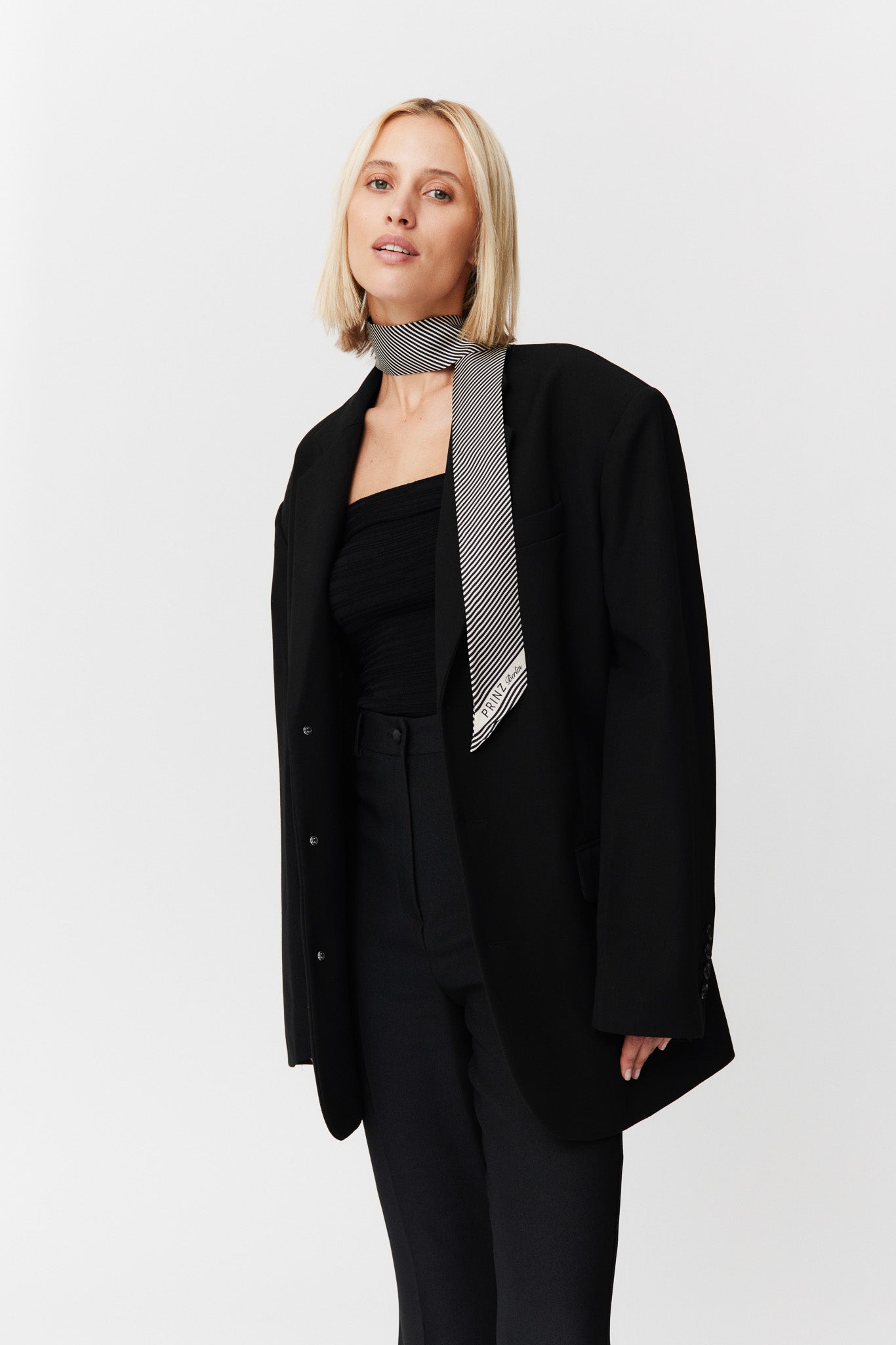 Seidentwilly Stripes Off-White Prinz Berlin Lookbook