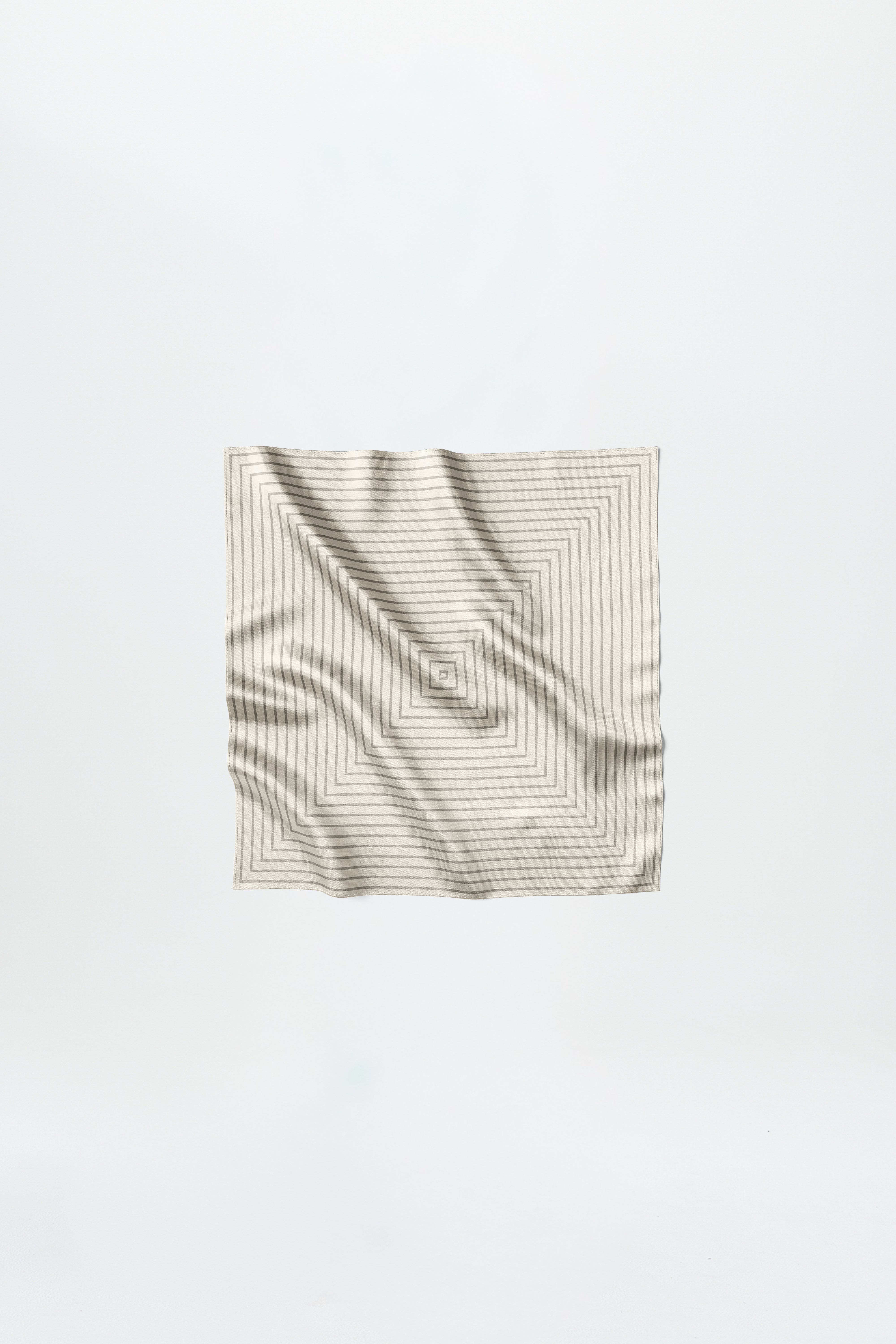 Silk Scarf Squares 50 Cream