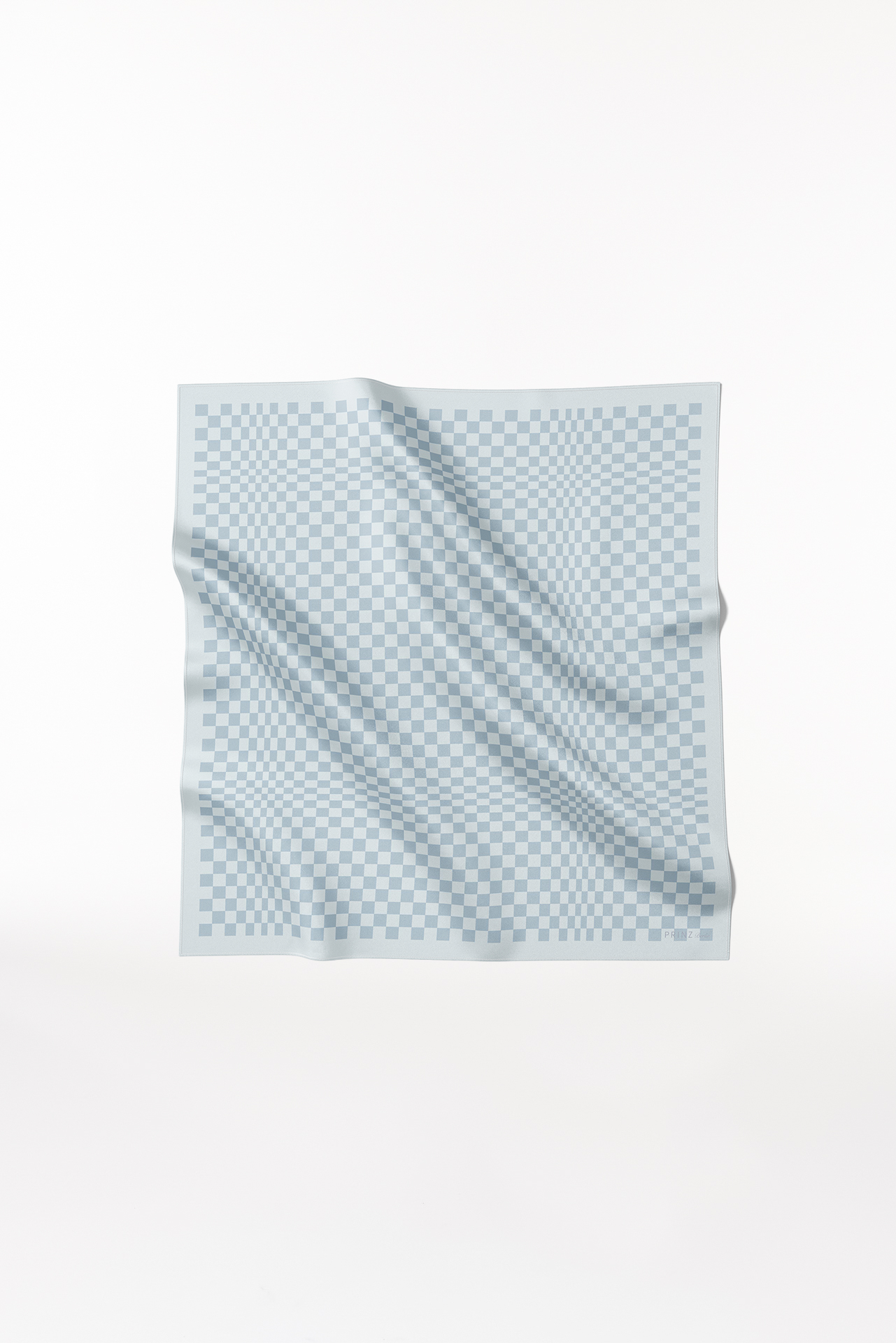 Silk Scarf Illusion 90 Crystal Blue