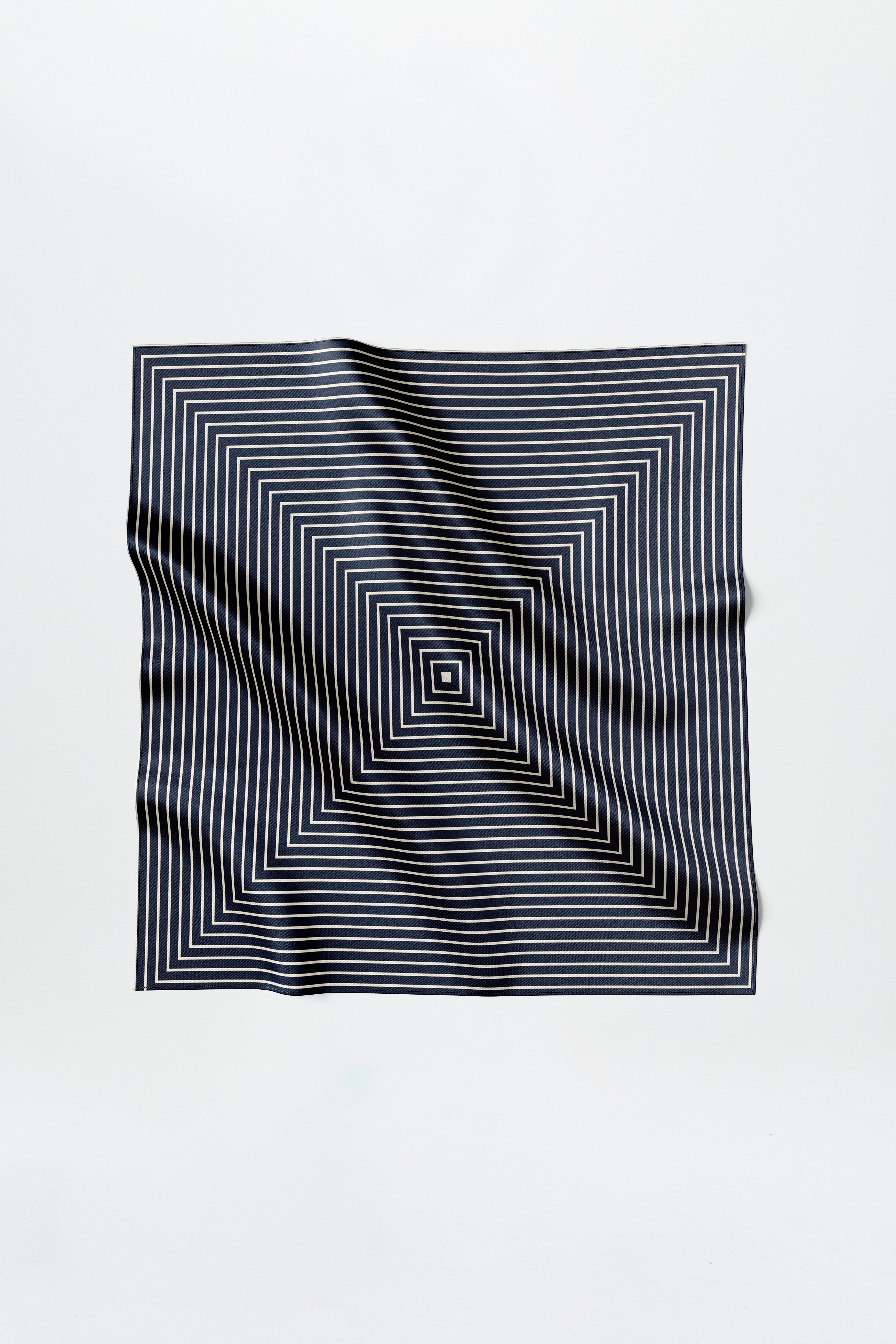 Silk Scarf Squares 90 Dark Blue