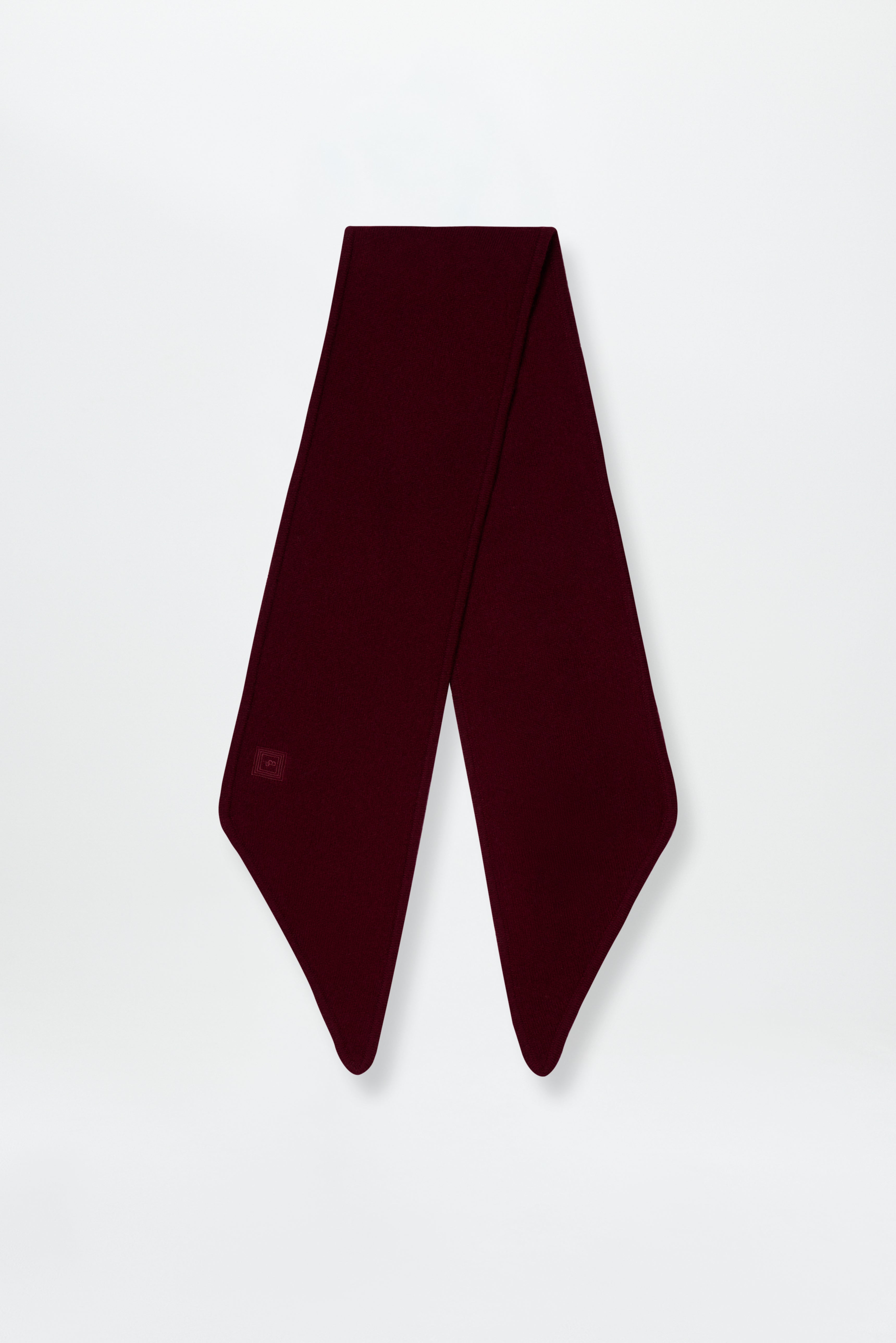 Cashmere Fine Bandeau Burgundy